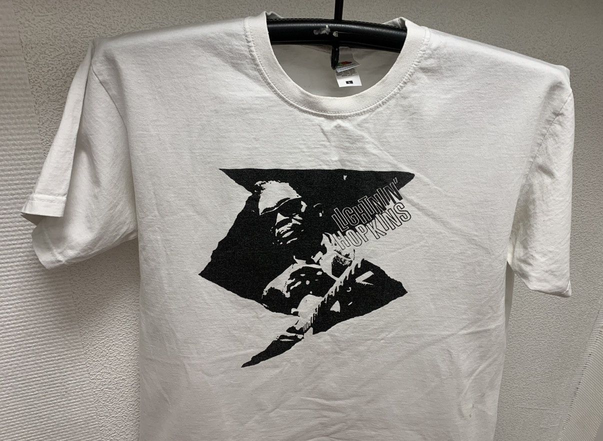 Band Tees Lightnin Hopkins vintage band rock t-shirt L sz madeinusa Size US L / EU 52-54 / 3 - 2 Thumbnail