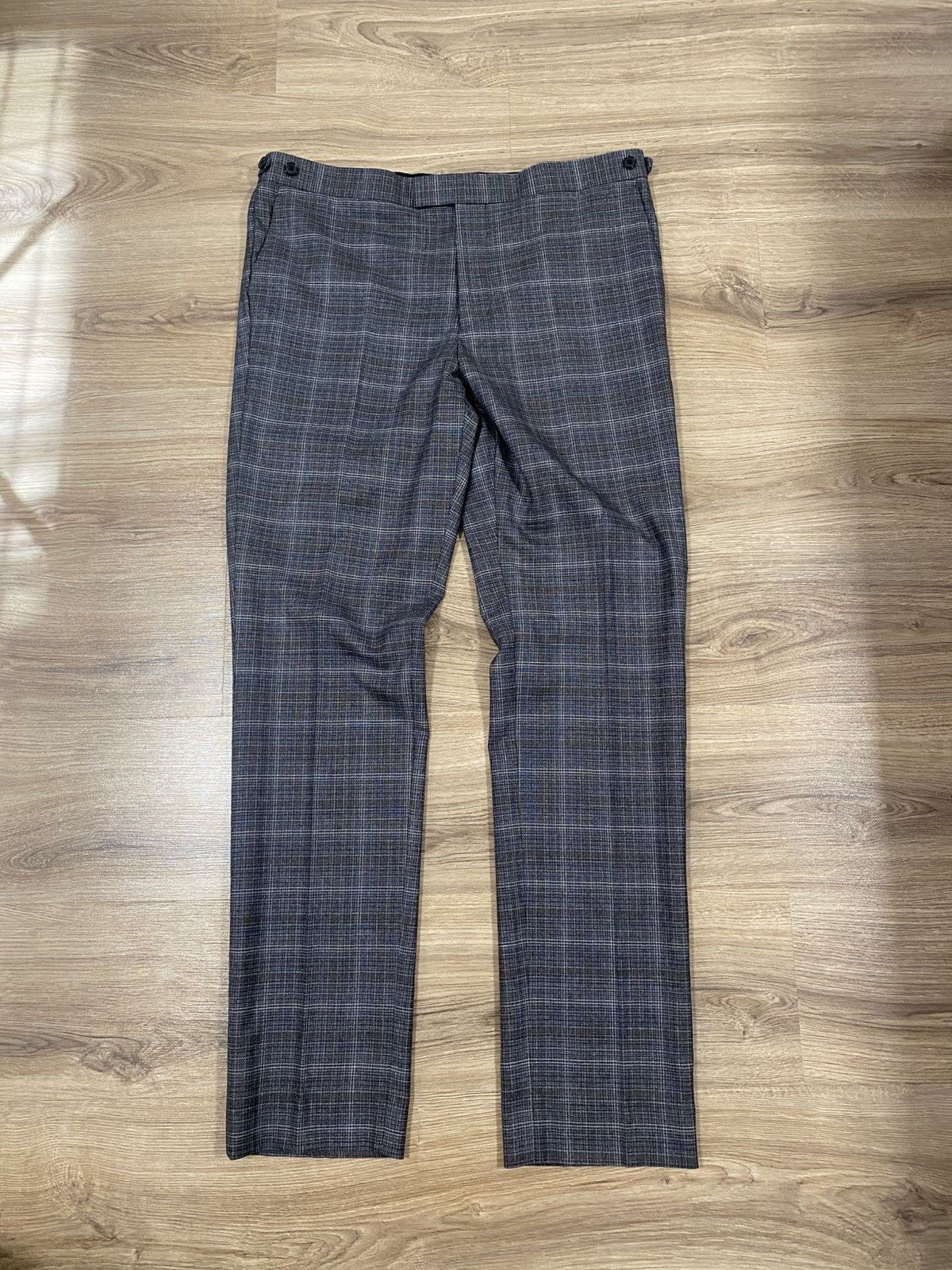 Reiss Reiss Trinity Checked Long Pants Size US 36 / EU 52 - 3 Thumbnail