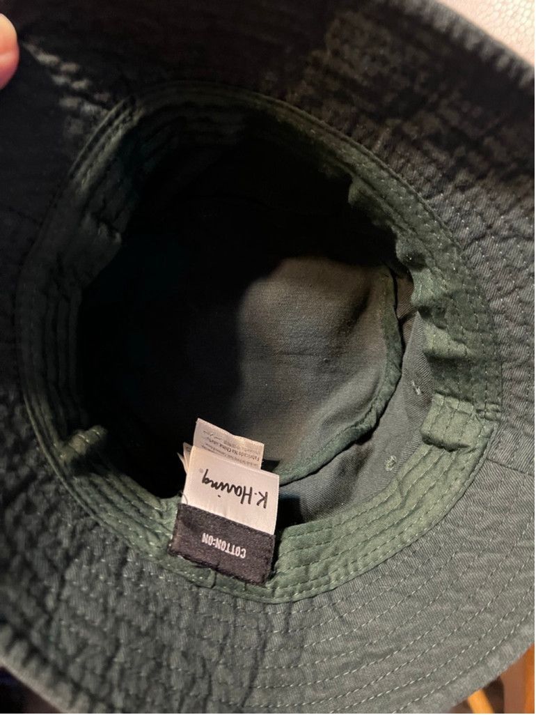 Other Unisex K. Haring Bucket Hat Green/Pink One Size Size ONE SIZE - 5 Thumbnail