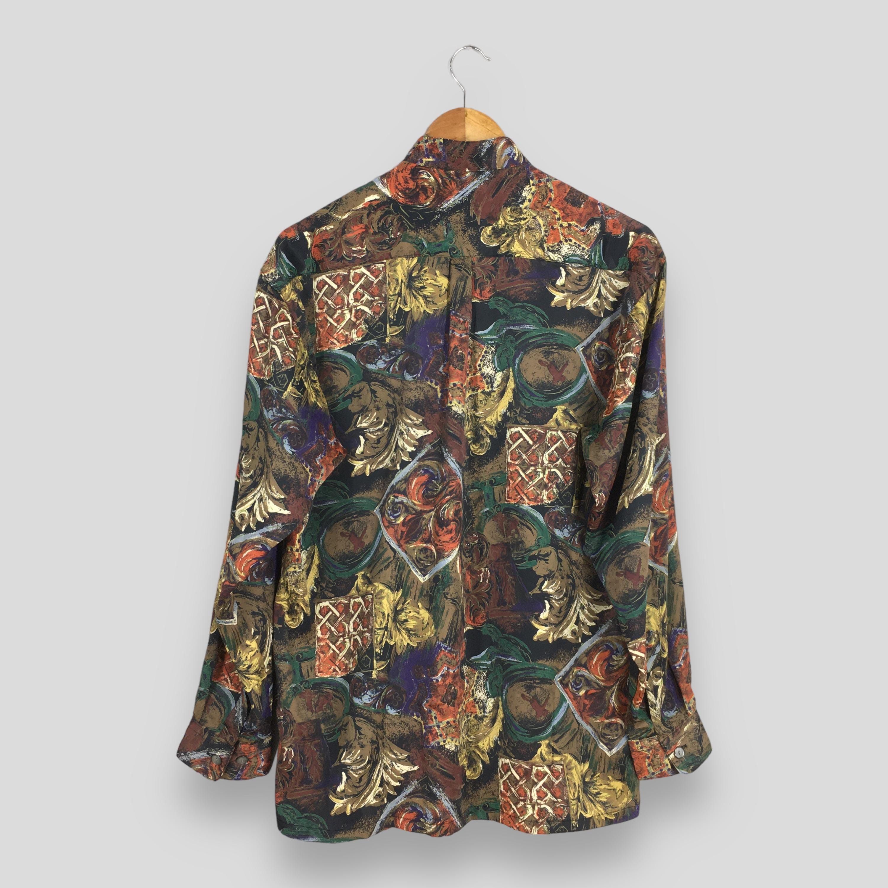 Vintage Vintage Psychedelic Floral Pattern Shirt Medium Size US M / EU 48-50 / 2 - 7 Thumbnail