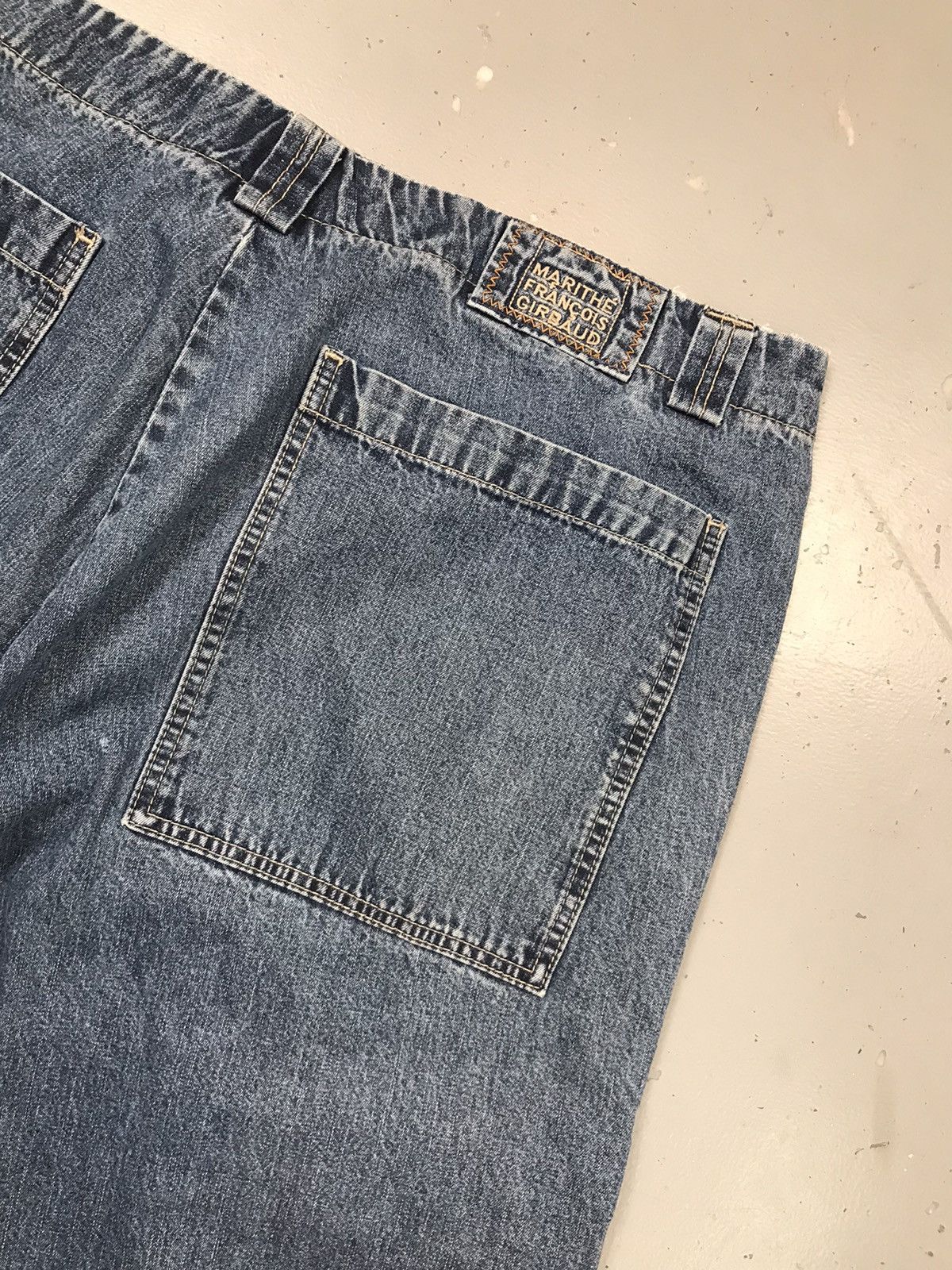 Marithe + Francois Girbaud Vintage marithe & Francois girbaud baggy denim pant Size US 44 / EU 60 - 15 Thumbnail