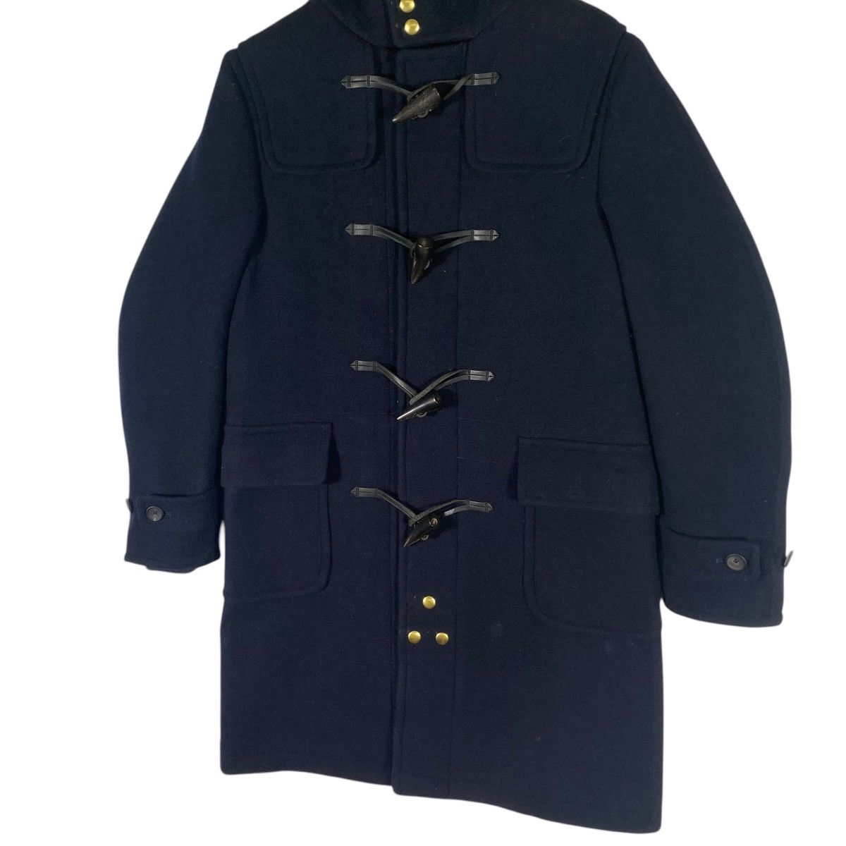 MasterPiece Masterpiece Japan Wool Duffer Coat Hoodie Toggle Jacket Size US S / EU 44-46 / 1 - 5 Thumbnail