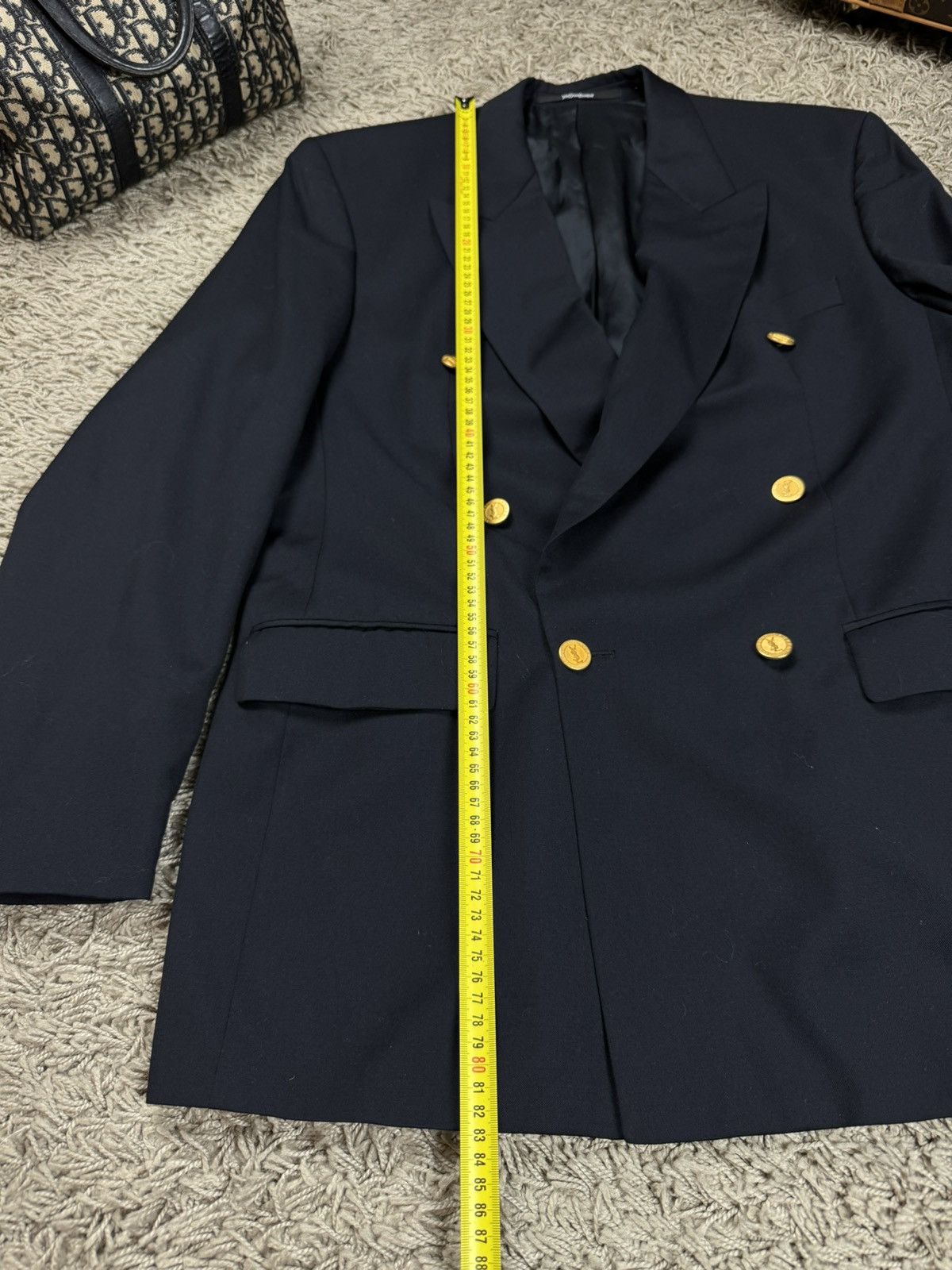 Yves Saint Laurent Vintage wool blazer Yves Saint Laurent original luxury item Size 52S - 5 Thumbnail