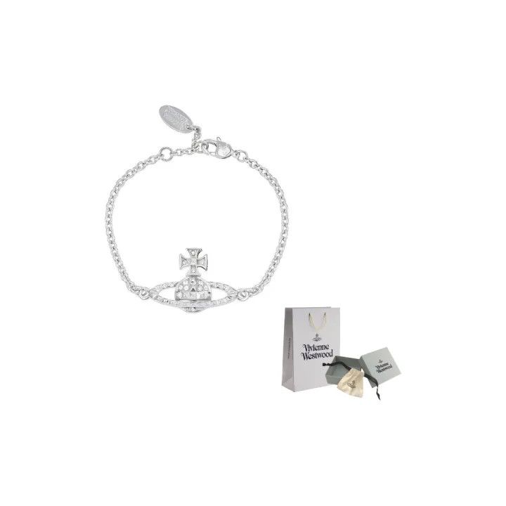 Vivienne Westwood Vivienne Westwood Mayfair Saturn Brass Bracelet 0079 Size ONE SIZE - 1 Thumbnail