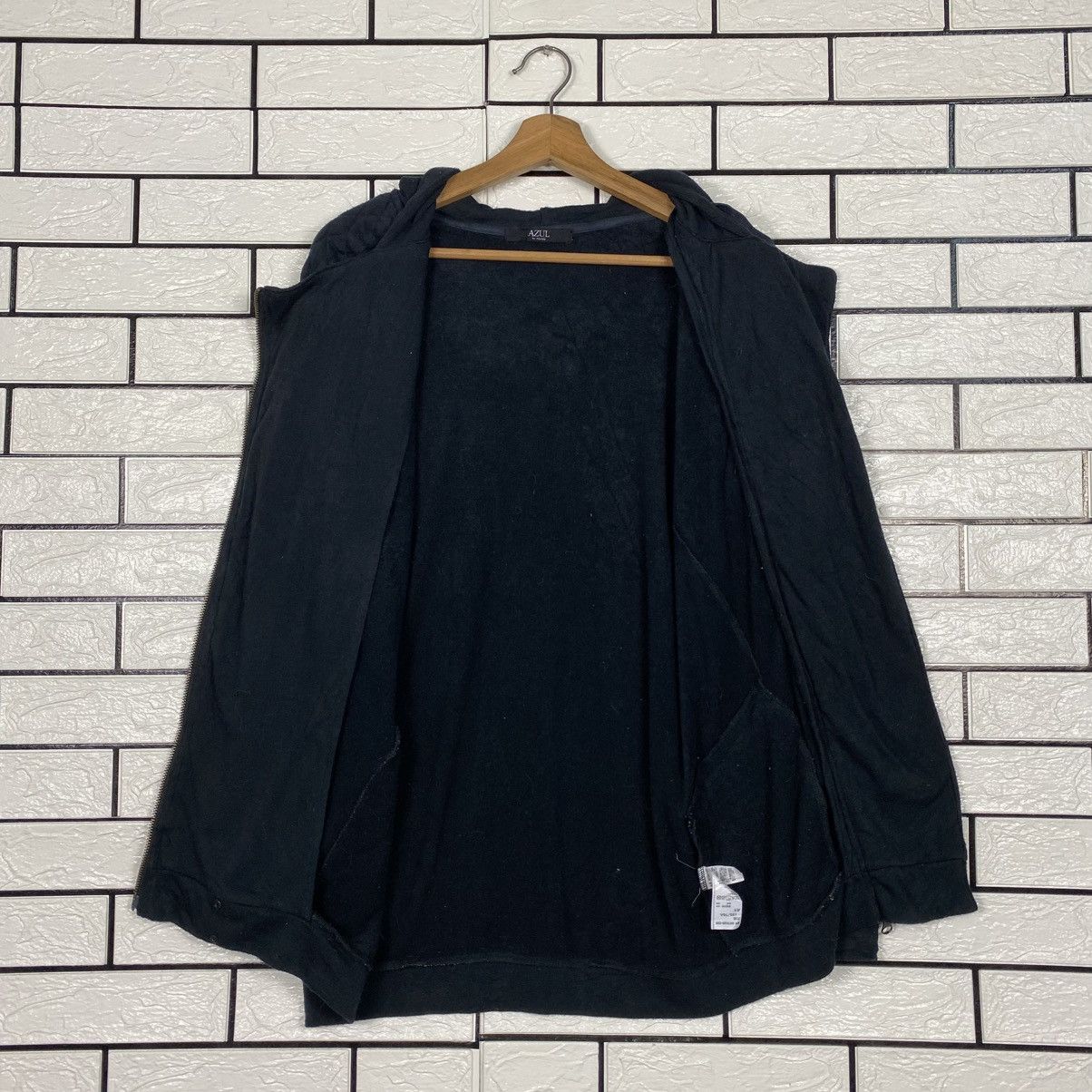 Japanese Brand 📌Vintage Zipper Hoodie Shearling Azul Issey Miyake Size US S / EU 44-46 / 1 - 15 Thumbnail