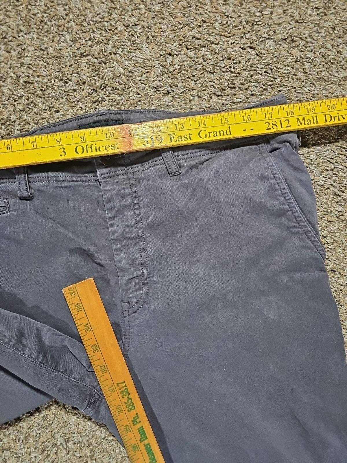 American Eagle Outfitters American Eagle Extreme Flex Original Straight 36x34 Jeans Size US 36 / EU 52 - 4 Thumbnail
