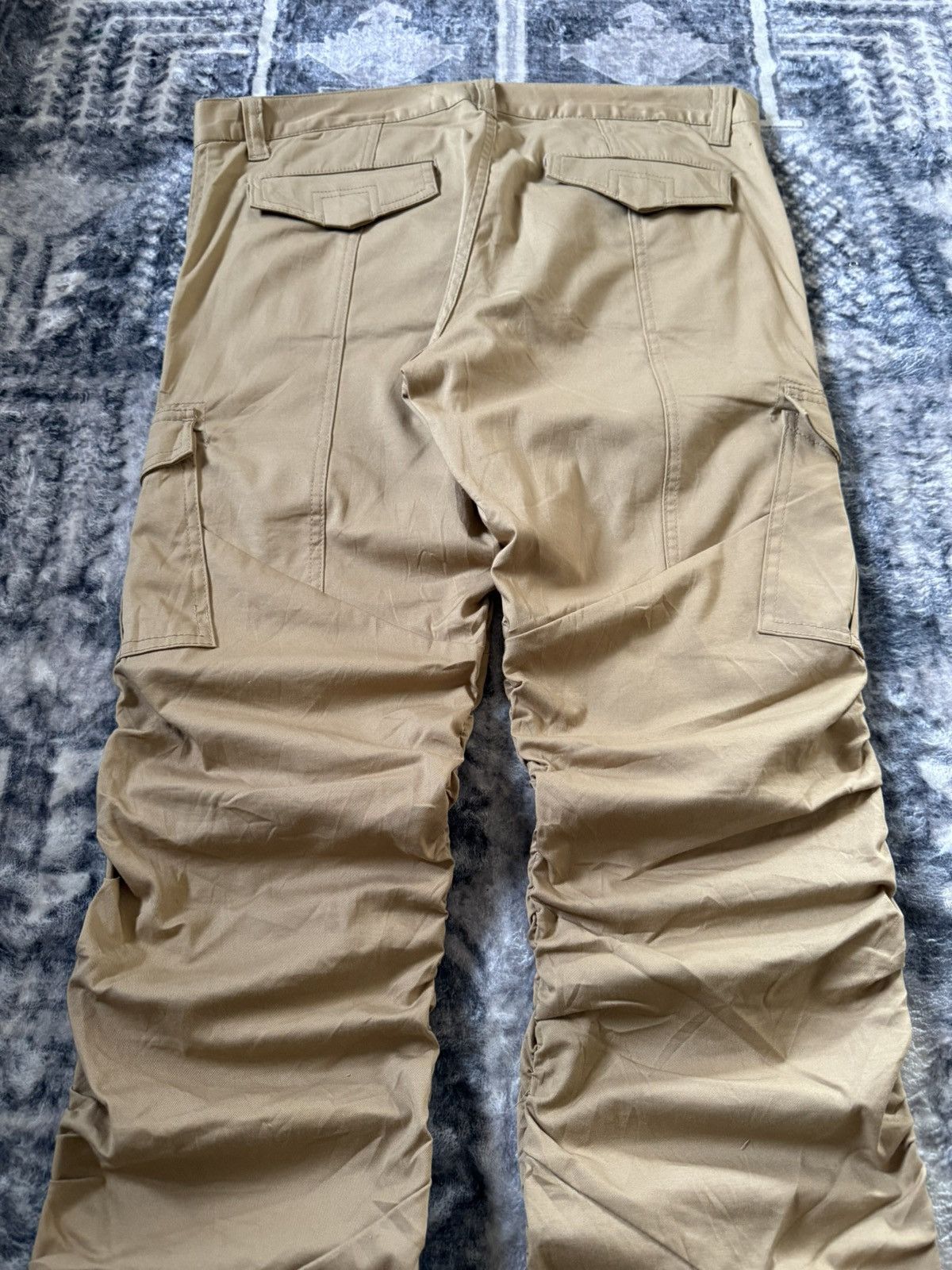 Tornado Mart Tornado Mart japan 40” inseam tornado stacked cargo pants Size US 32 / EU 48 - 15 Thumbnail