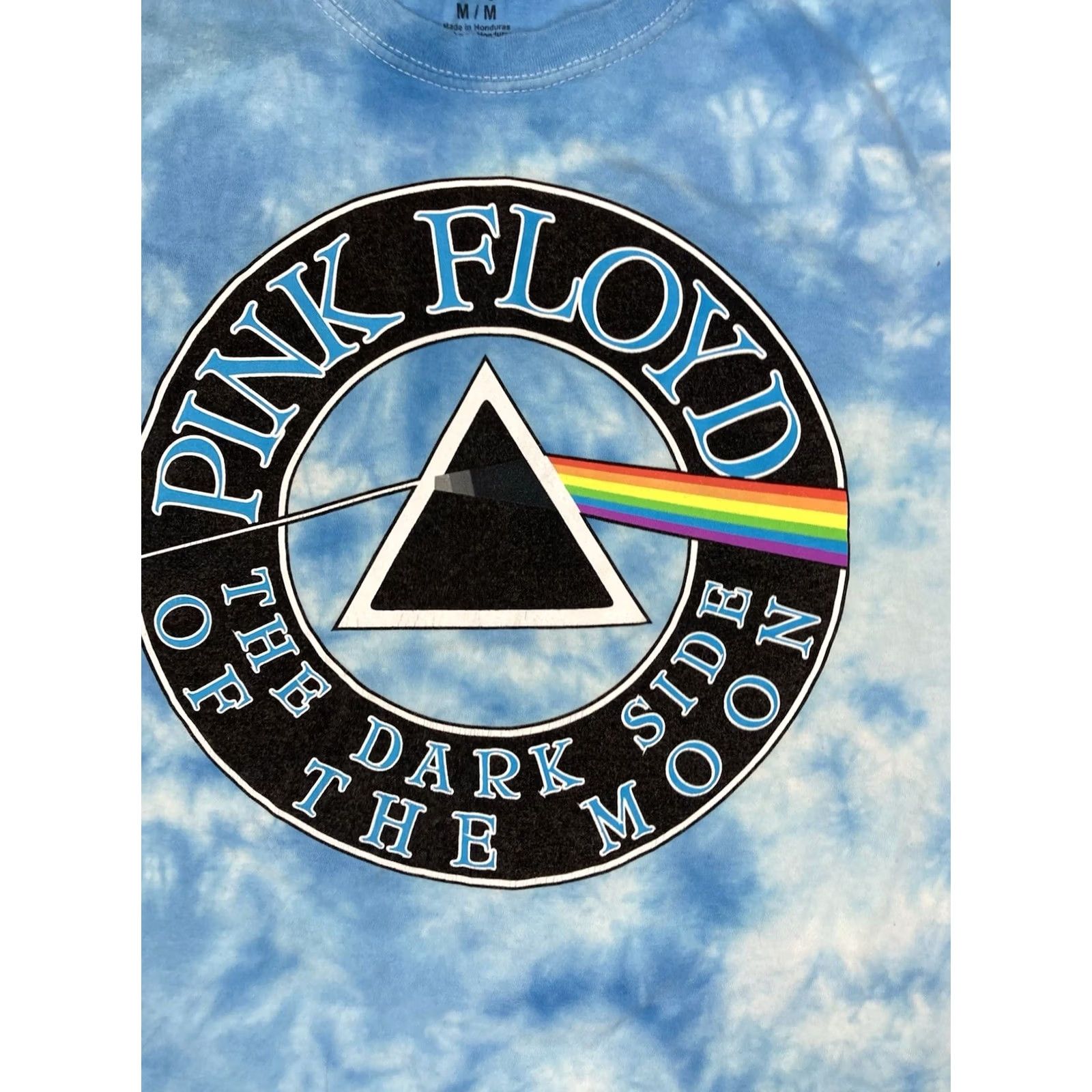 Vintage VINTAGE Pink Floyd Crop Graphic T-shirt Women Medium Blue Tie Dye Short Sleeve Music Size M / US 6-8 / IT 42-44 - 2 Thumbnail