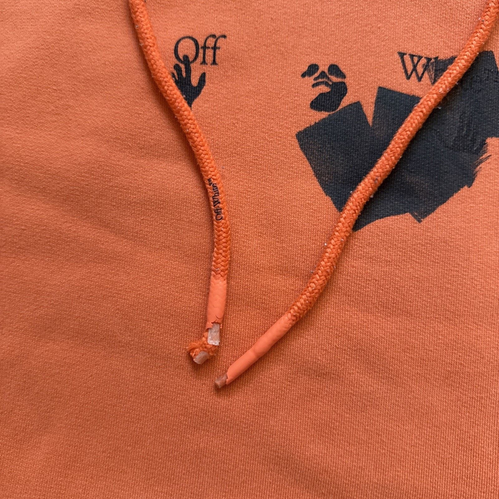 Off-White Off-white Jumbo Marker Over Orange Hoodie Mens Size M C9 Size US M / EU 48-50 / 2 - 3 Thumbnail