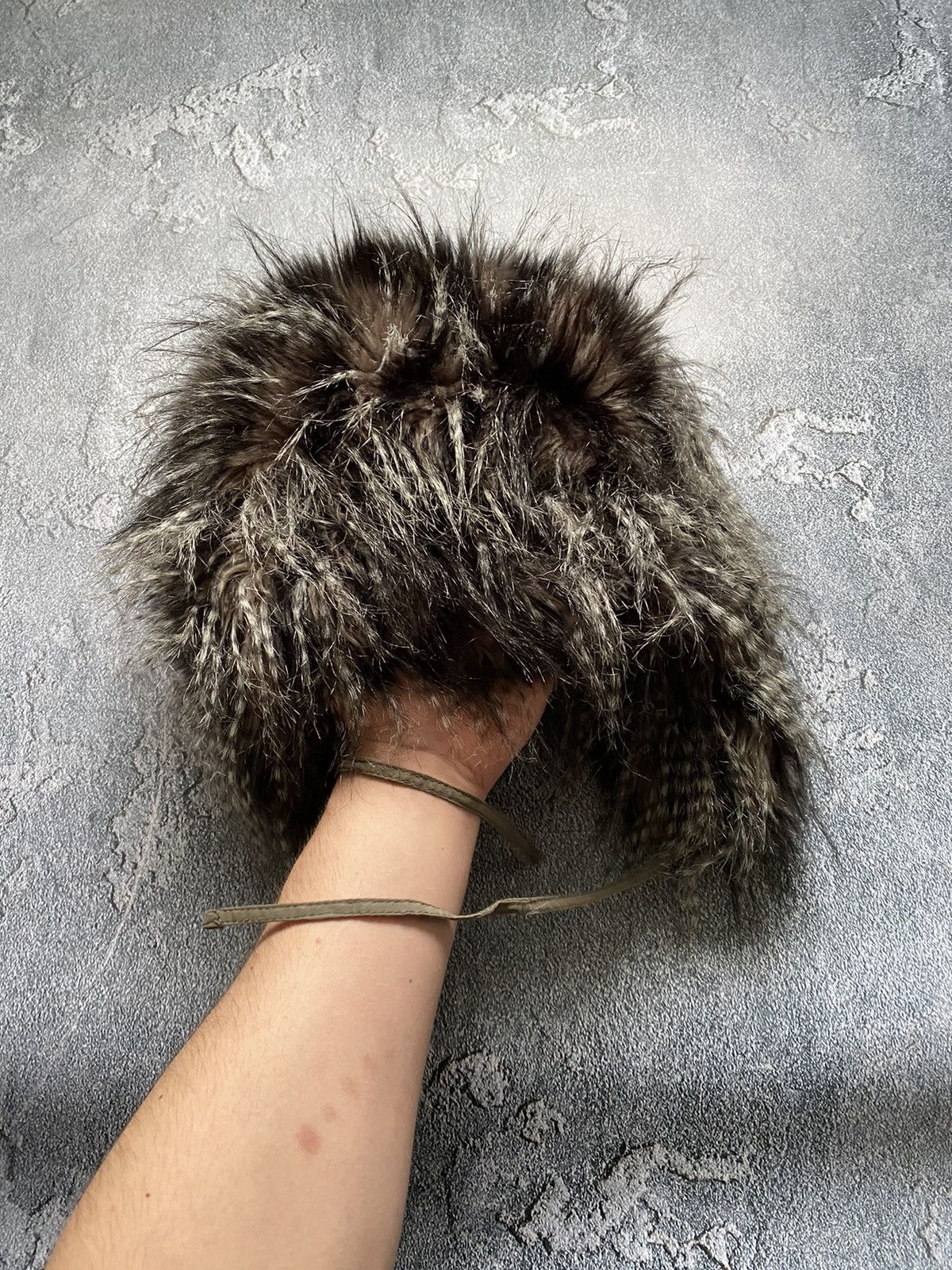Japanese Brand Y2K Faux Fur Ushanka Vintage Fuzzy Warm Trapper Hat Size ONE SIZE - 5 Thumbnail