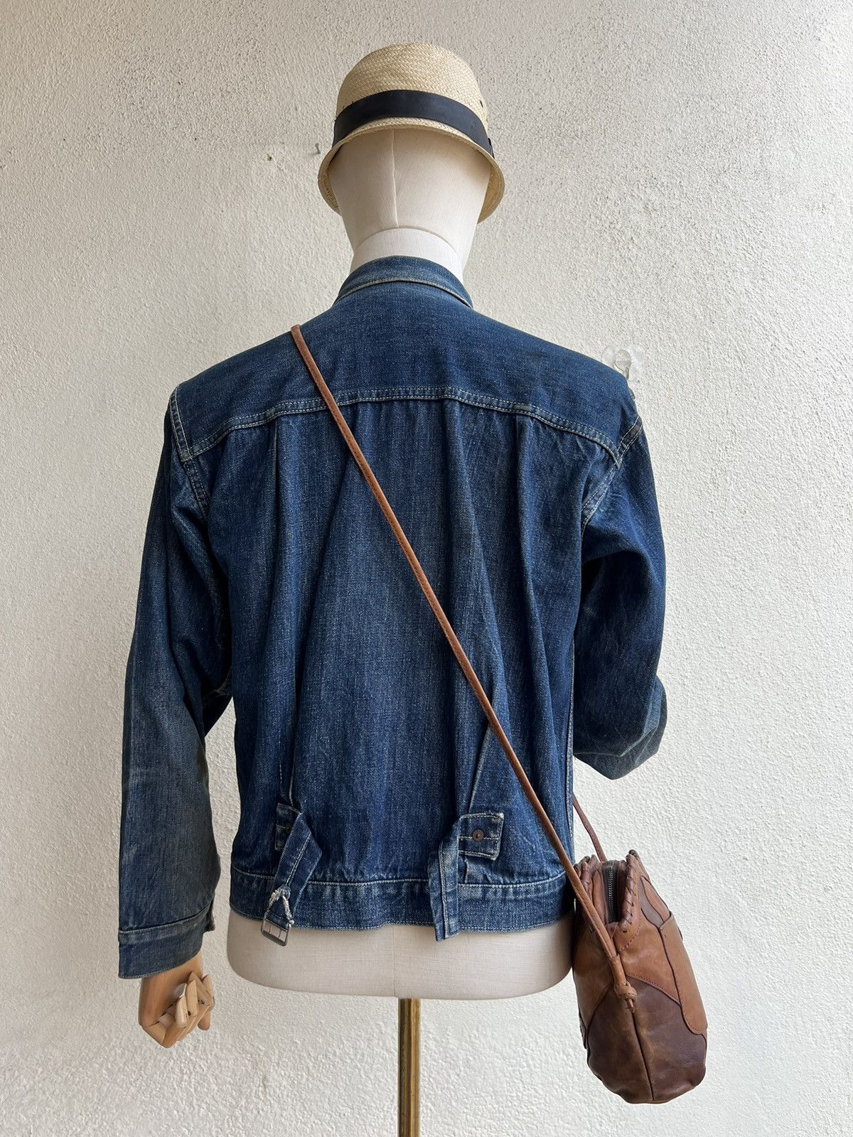 Leather Vintage Ibiza Japan Patina Leather Patchwork Mini Bag Size ONE SIZE - 24 Thumbnail