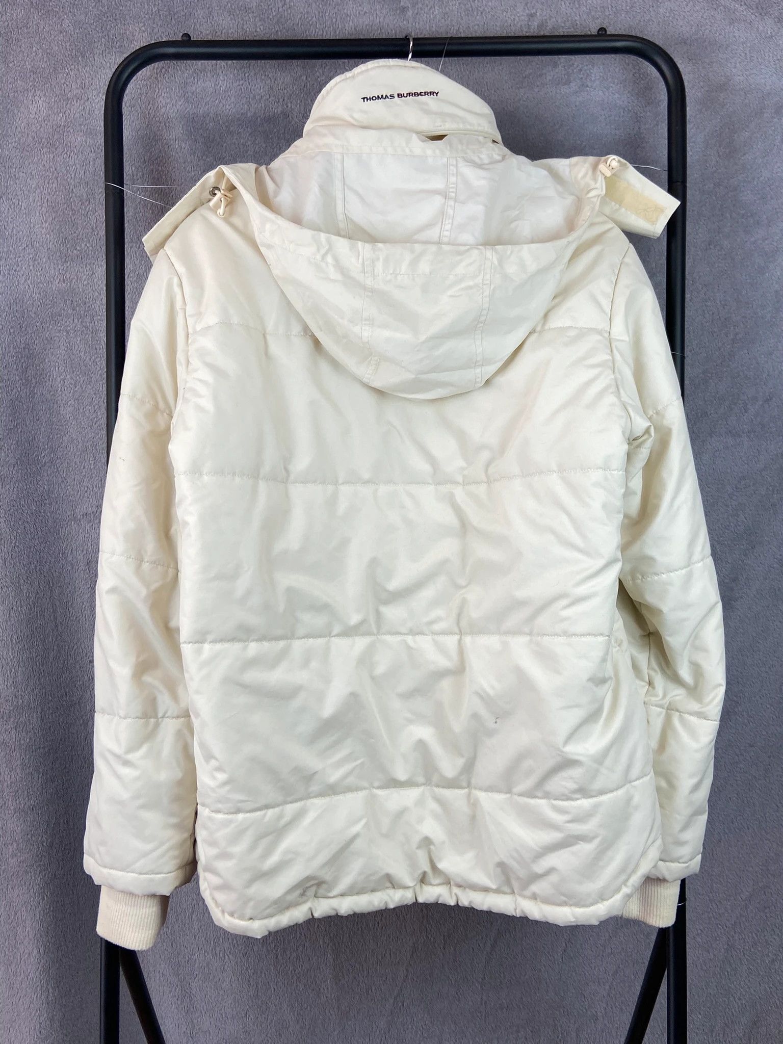 Burberry Jacket Thomas Burberry black mini logo patch vintage luxury Size US L / EU 52-54 / 3 - 4 Thumbnail