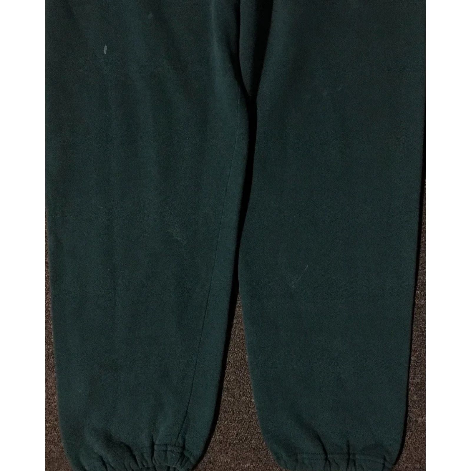 Jerzees VINTAGE Jerzees Sweatpants L Green Activewear Pants Men 90s 80s PFU Grunge Track USA Size US 33 - 3 Thumbnail