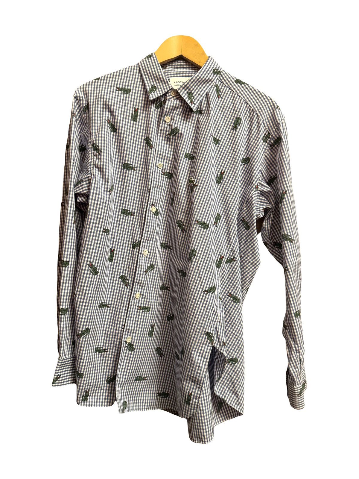 Comme des Garcons × Comme des Garcons Homme × Lacoste Comme des garçons x Lacoste twisted shirt L Size US L / EU 52-54 / 3 - 1 Thumbnail