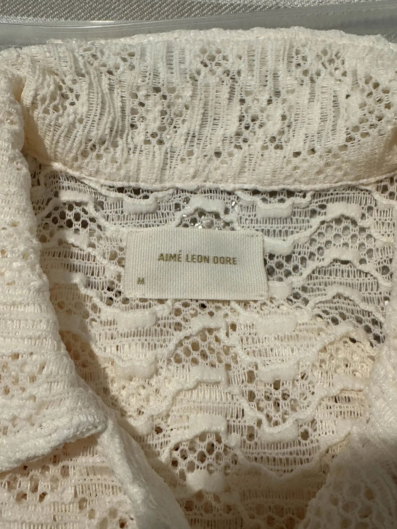 Aime Leon Dore Aimé Leon Dore Long-Sleeve Rico Shirt 'Pristine' Size US M / EU 48-50 / 2 - 2 Thumbnail