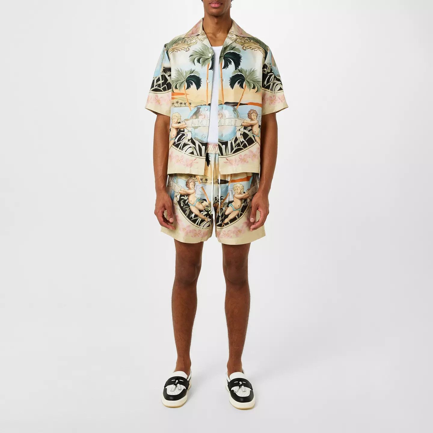 Amiri o1g2r1mq0426 Cherub Shorts in Multicolor Size US 32 / EU 48 - 5 Thumbnail