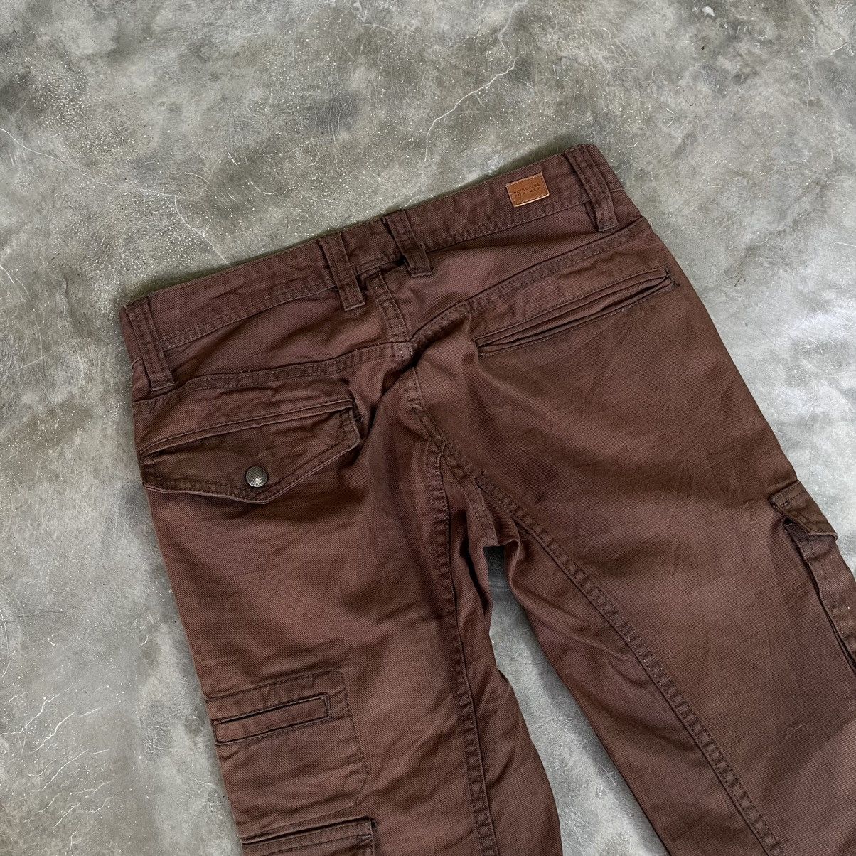 Nicole Club 2000s Nicole Club for Men Cargo Flared Pants Size US 29 - 4 Thumbnail