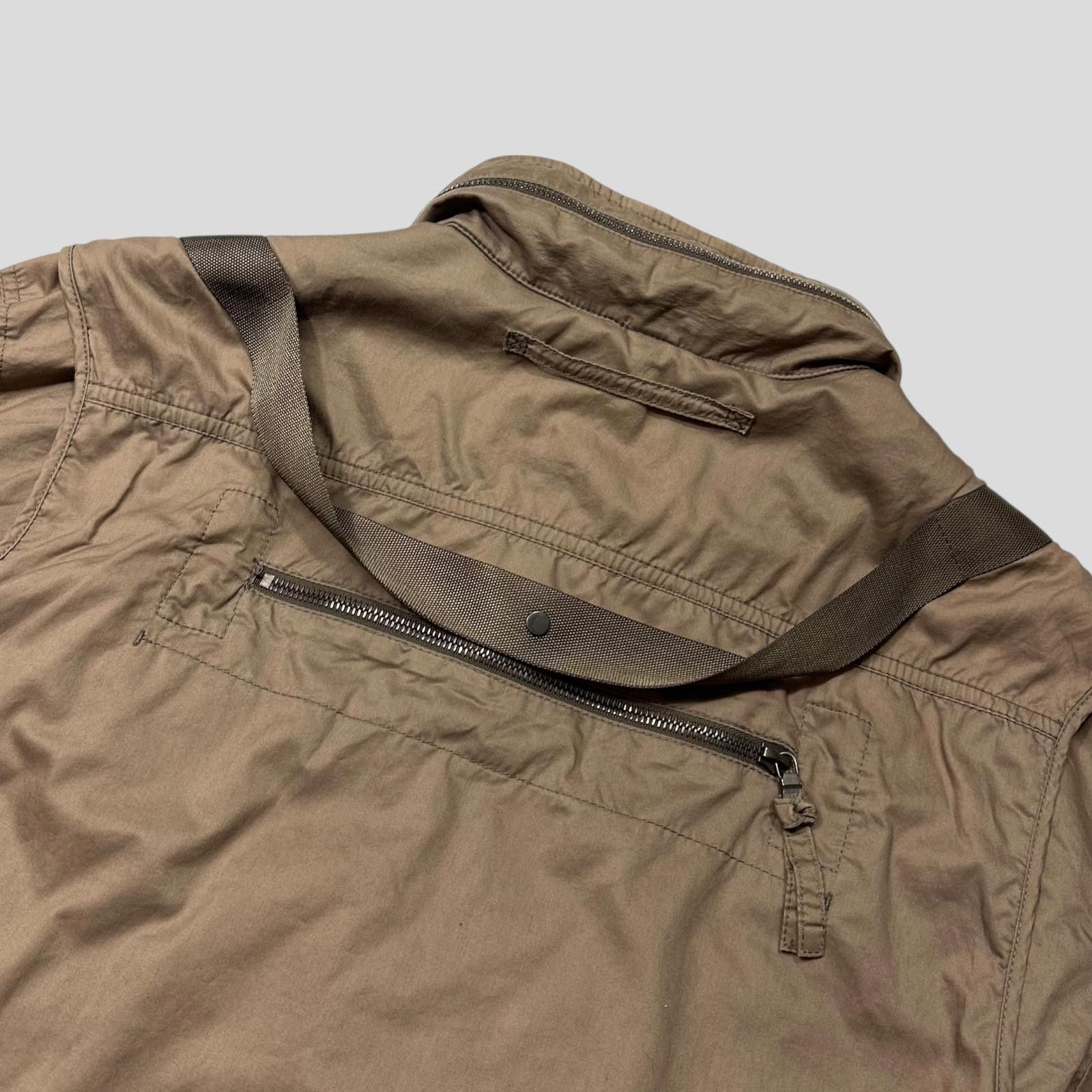 Prada Prada Sport 2003 Cotton Bondage Cargo Field Jacket IT50 M/L Size US L / EU 52-54 / 3 - 5 Thumbnail
