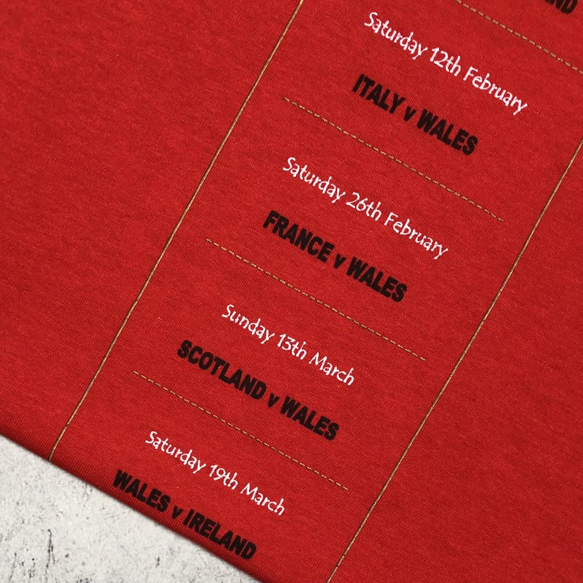 Vintage SIGNED! Wales Rugby WRU Brains 2005 Six Nations Tee Size US XL / EU 56 / 4 - 19 Thumbnail