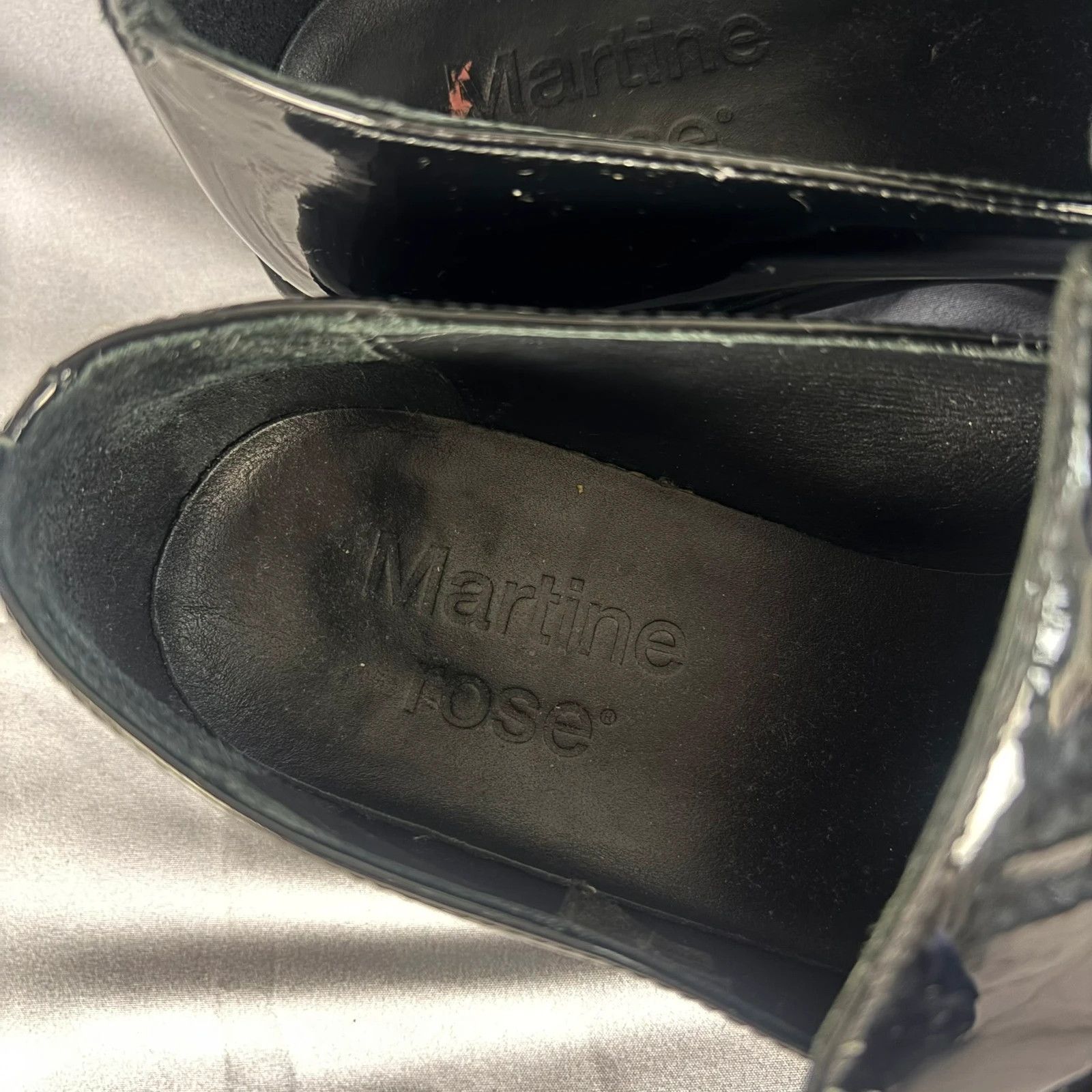Martine Rose Martine rose patent leather loafer square toe Size US 7 / EU 40 - 3 Thumbnail