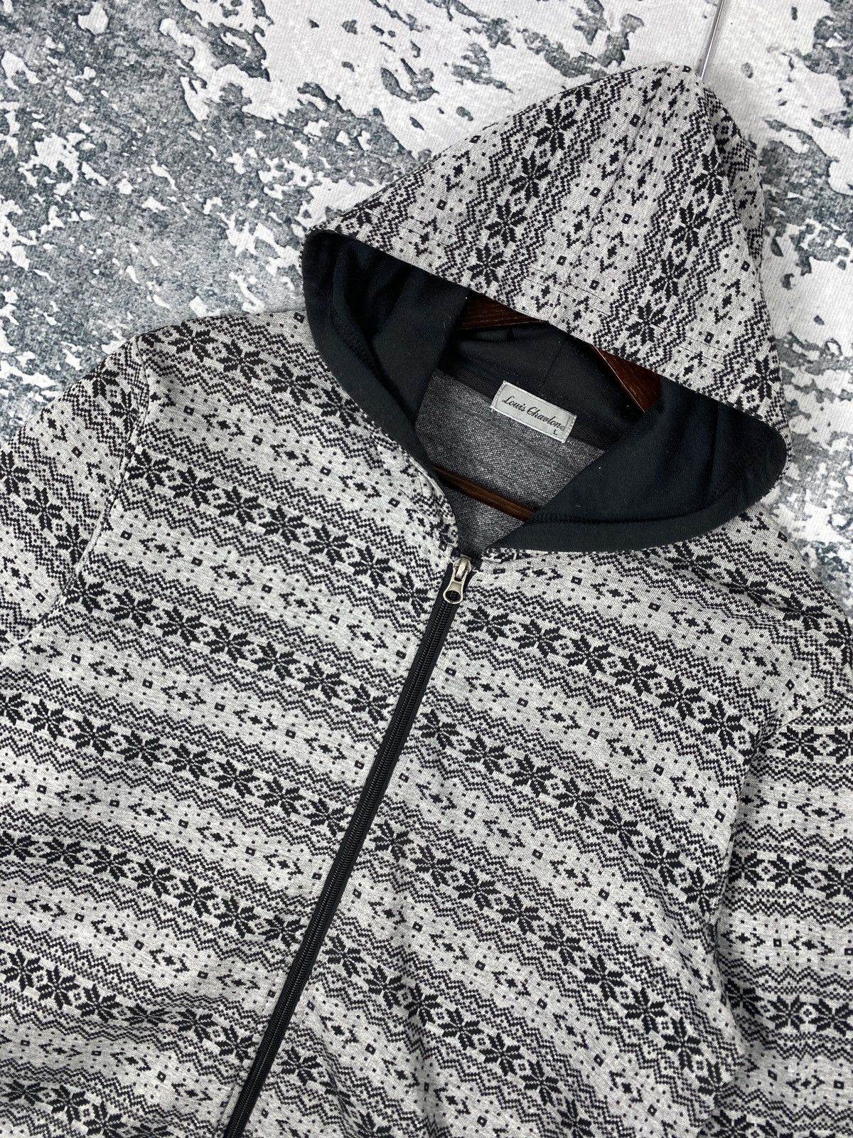 Japanese Brand Vintage Louis Chavlon Native Navajo Zip Up Hoodies Size US L / EU 52-54 / 3 - 2 Thumbnail