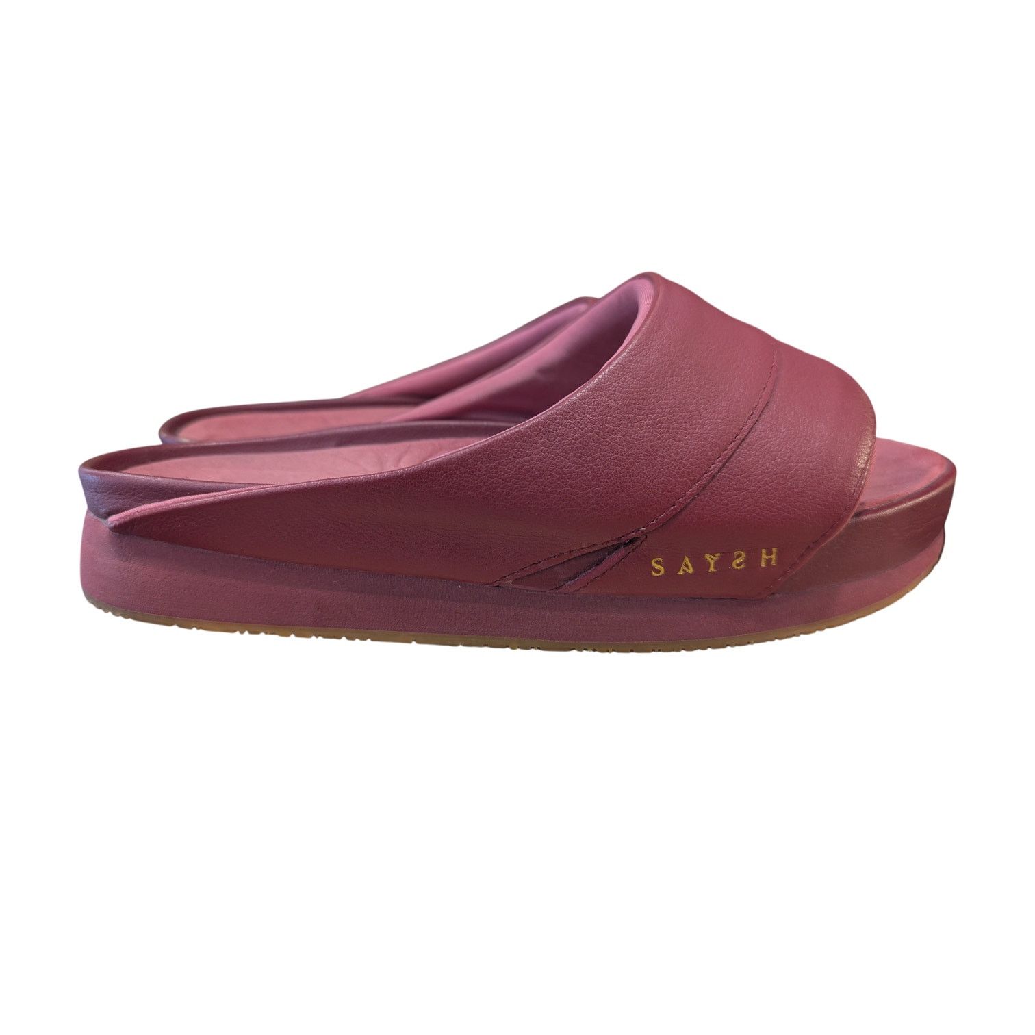 Athleta Athleta Saysh Berry Rose Slides Size 10 Size US 10 / IT 40 - 5 Thumbnail