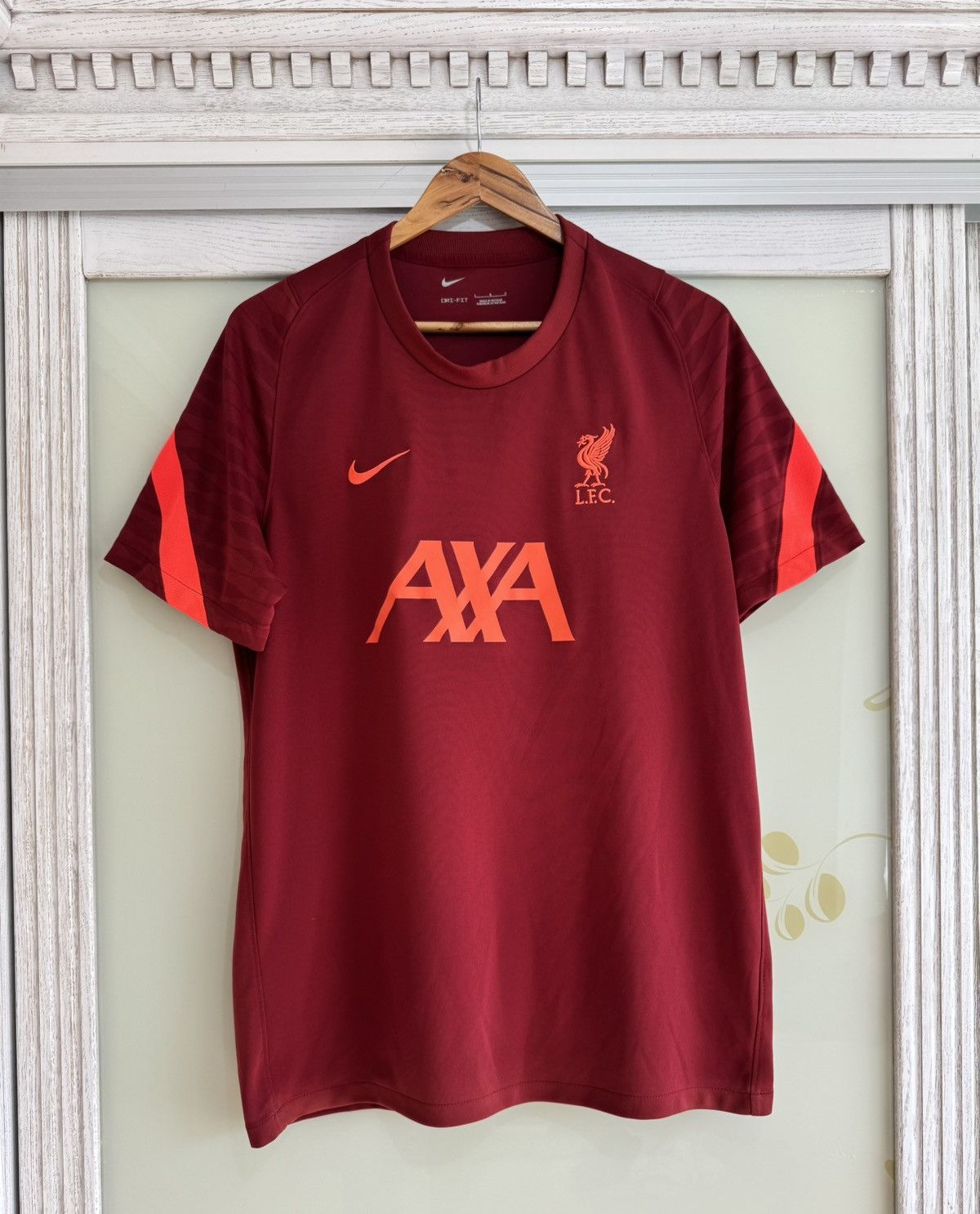 Nike Liverpool 2021-2022 Soccer Training Jersey Football Kit Size US L / EU 52-54 / 3 - 1 Thumbnail