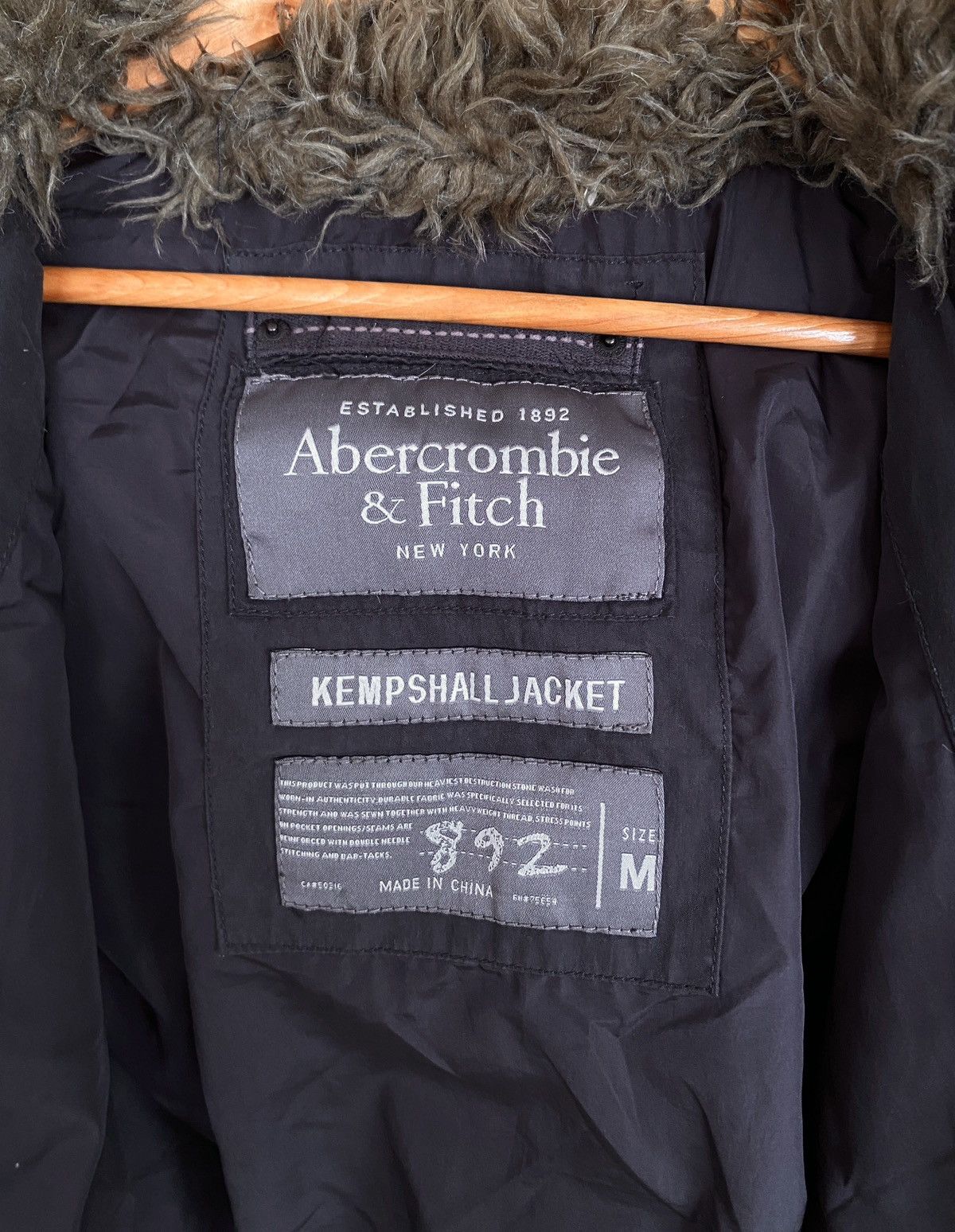Abercrombie & Fitch Vintage Brand Abercrombie Fitch Fur Puffer Jacket 1990s Size US M / EU 48-50 / 2 - 7 Thumbnail