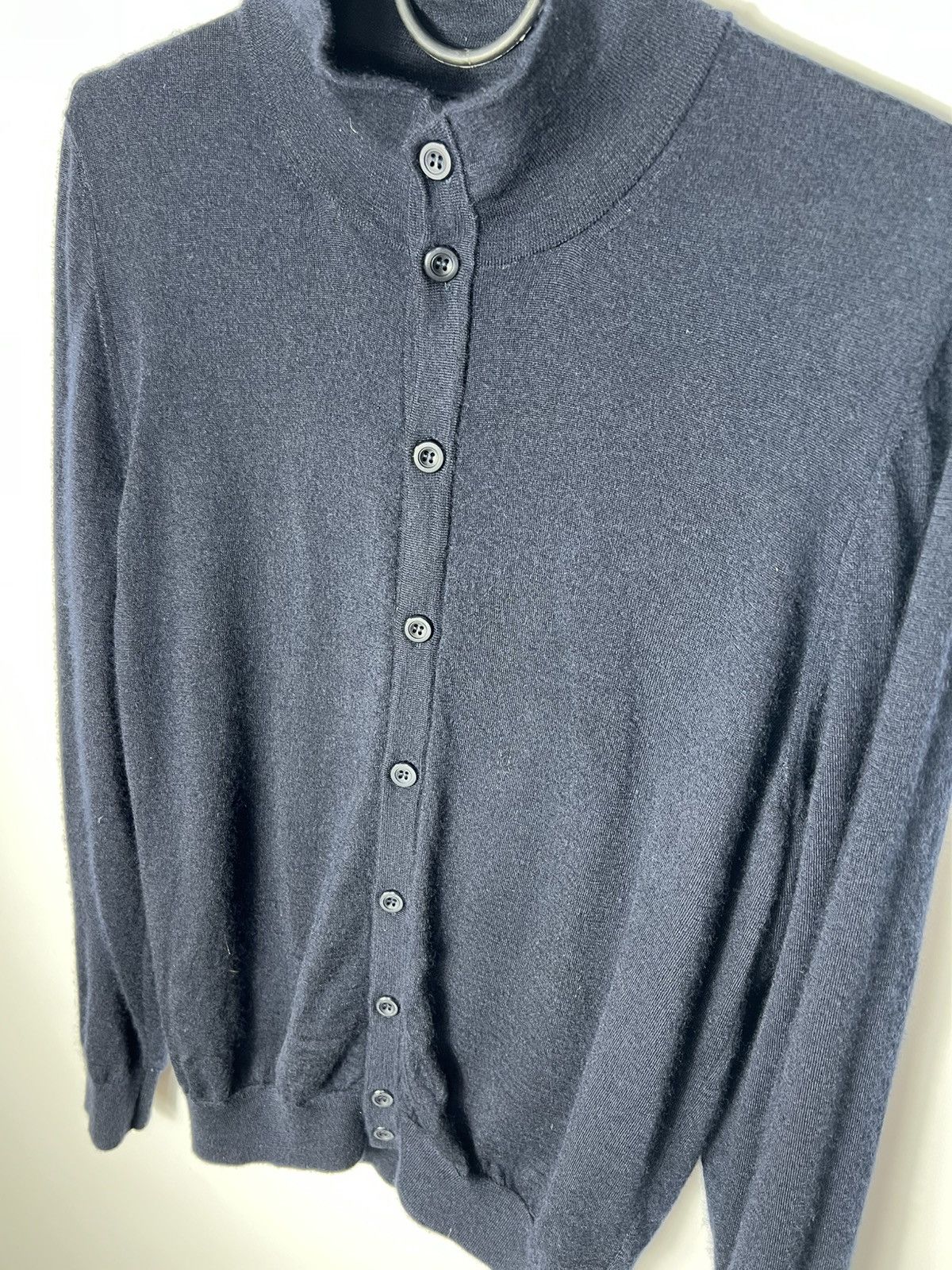 Vintage Vintage luxury designer Falconeri Cashmere Button Up Sweater Size US M / EU 48-50 / 2 - 2 Thumbnail