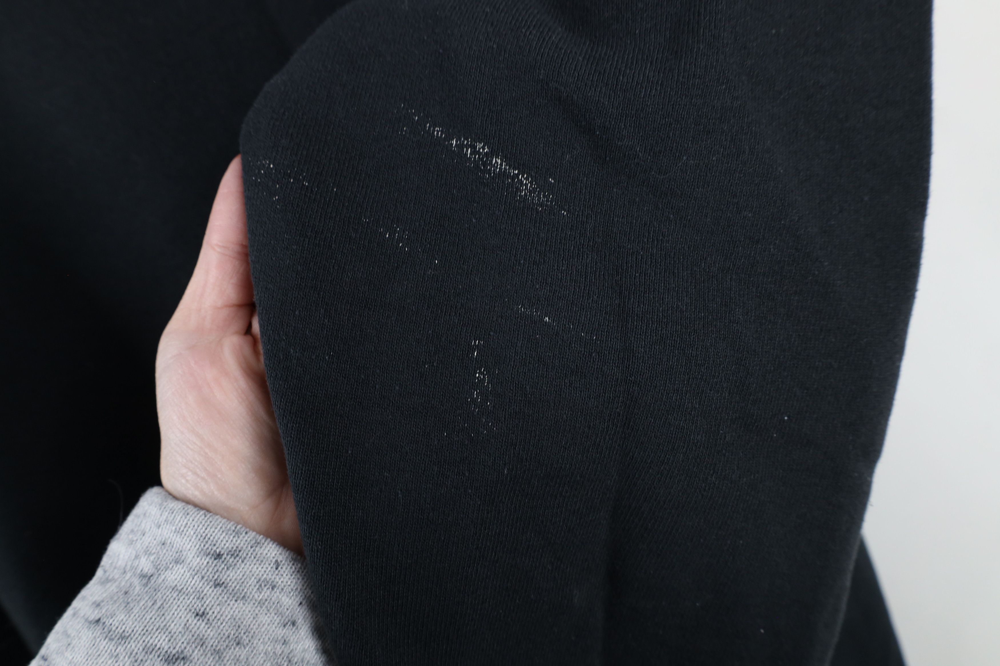 Vintage Vintage 90s Streetwear Blank Crewneck Sweatshirt Black USA Size US L / EU 52-54 / 3 - 9 Thumbnail