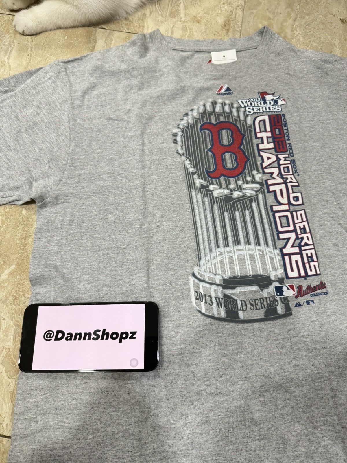 2013's RED SOX BOSTON WORLD SERIES AUTHENTIC MERCH