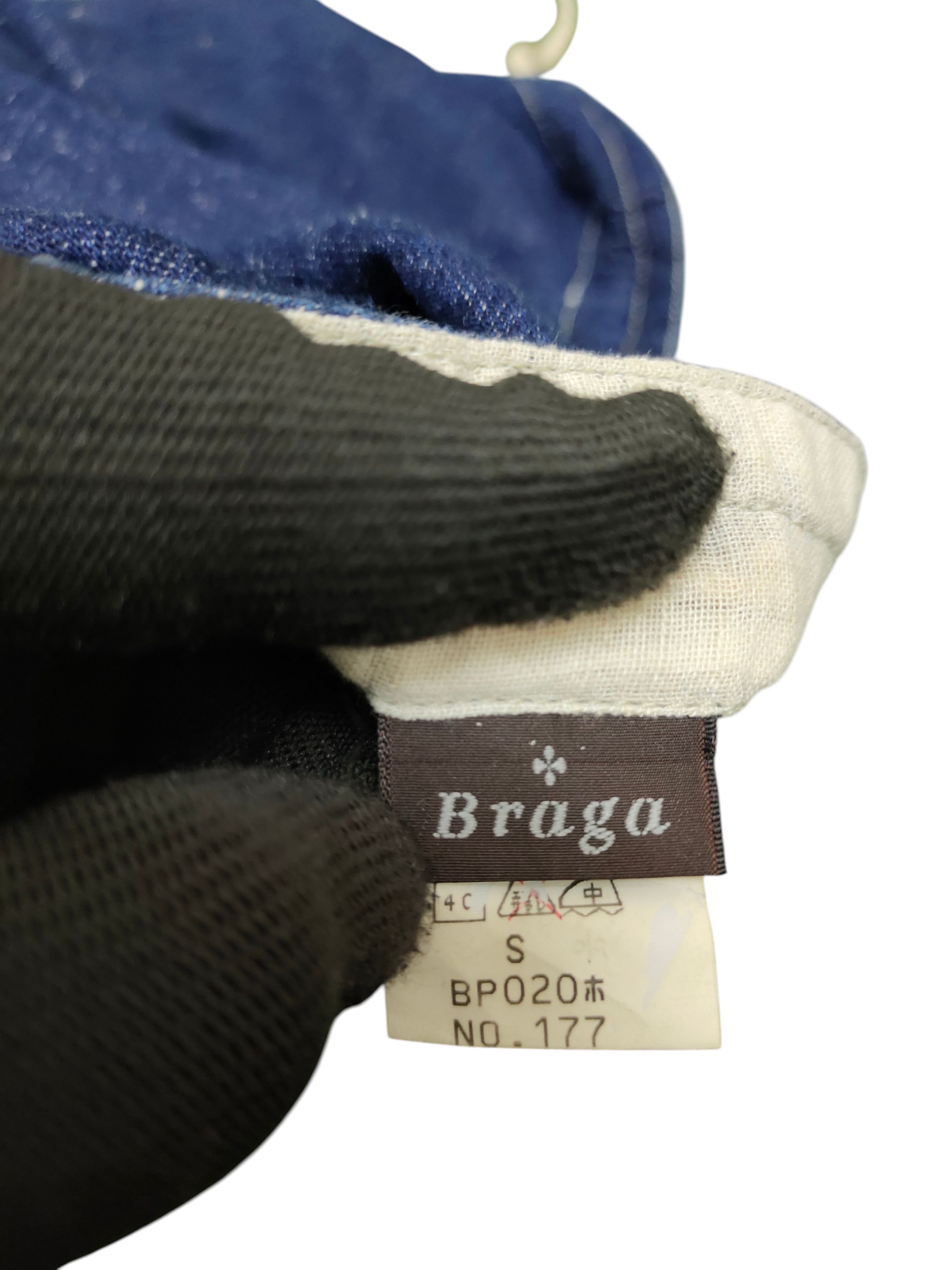 Kapital Vintage 90s Braga Japan Indigo Loose Wide Relaxed Pants Size US 26 / EU 42 - 10 Thumbnail