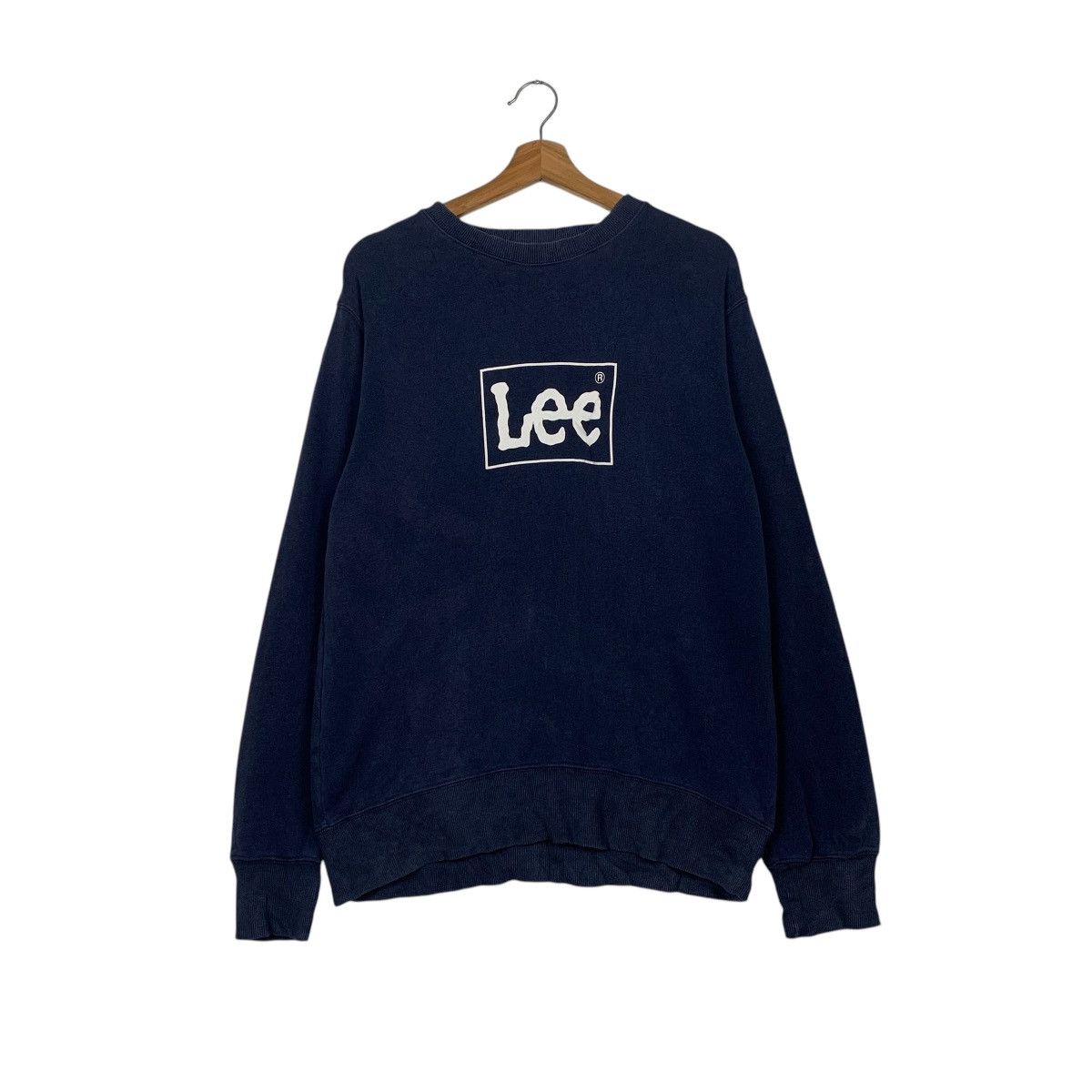 Lee Vintage Lee Box Logo Crewneck Sweatshirt Size US M / EU 48-50 / 2 - 1 Thumbnail