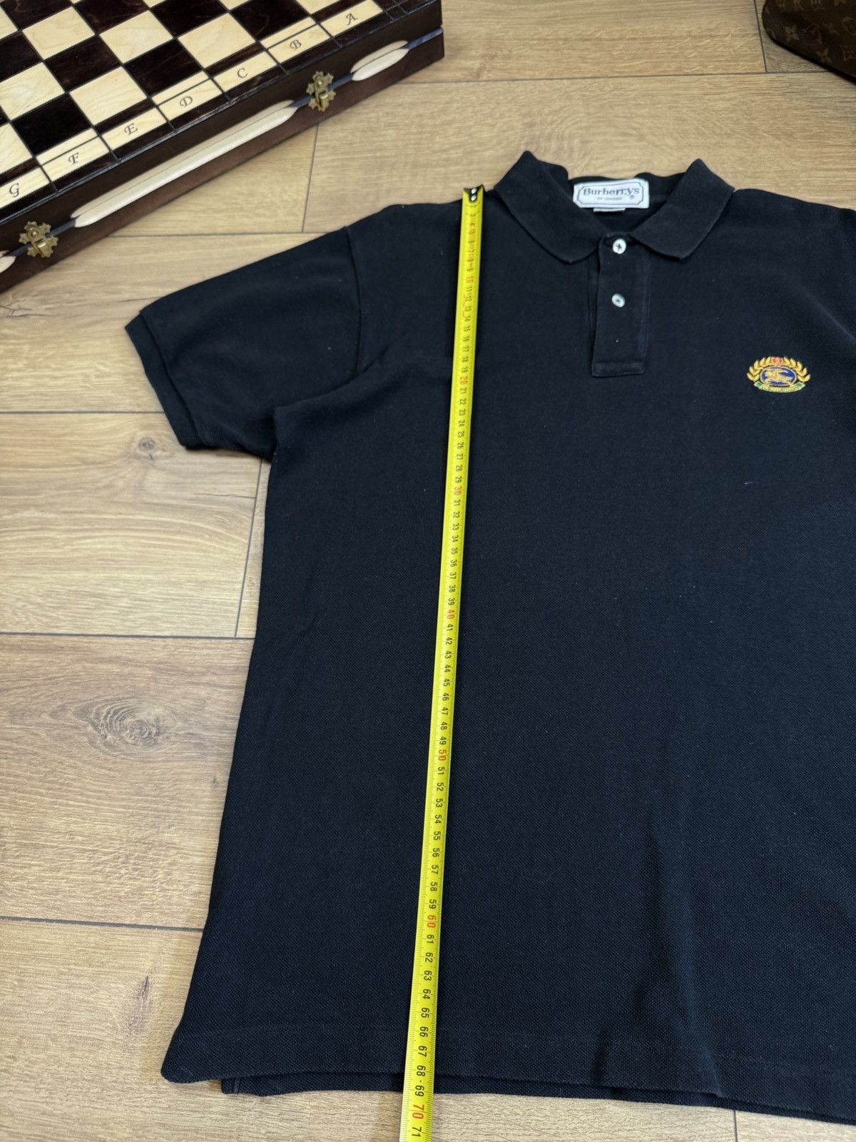 Burberry Vintage polo t shirt Burberry original luxury casual item Size US L / EU 52-54 / 3 - 4 Thumbnail