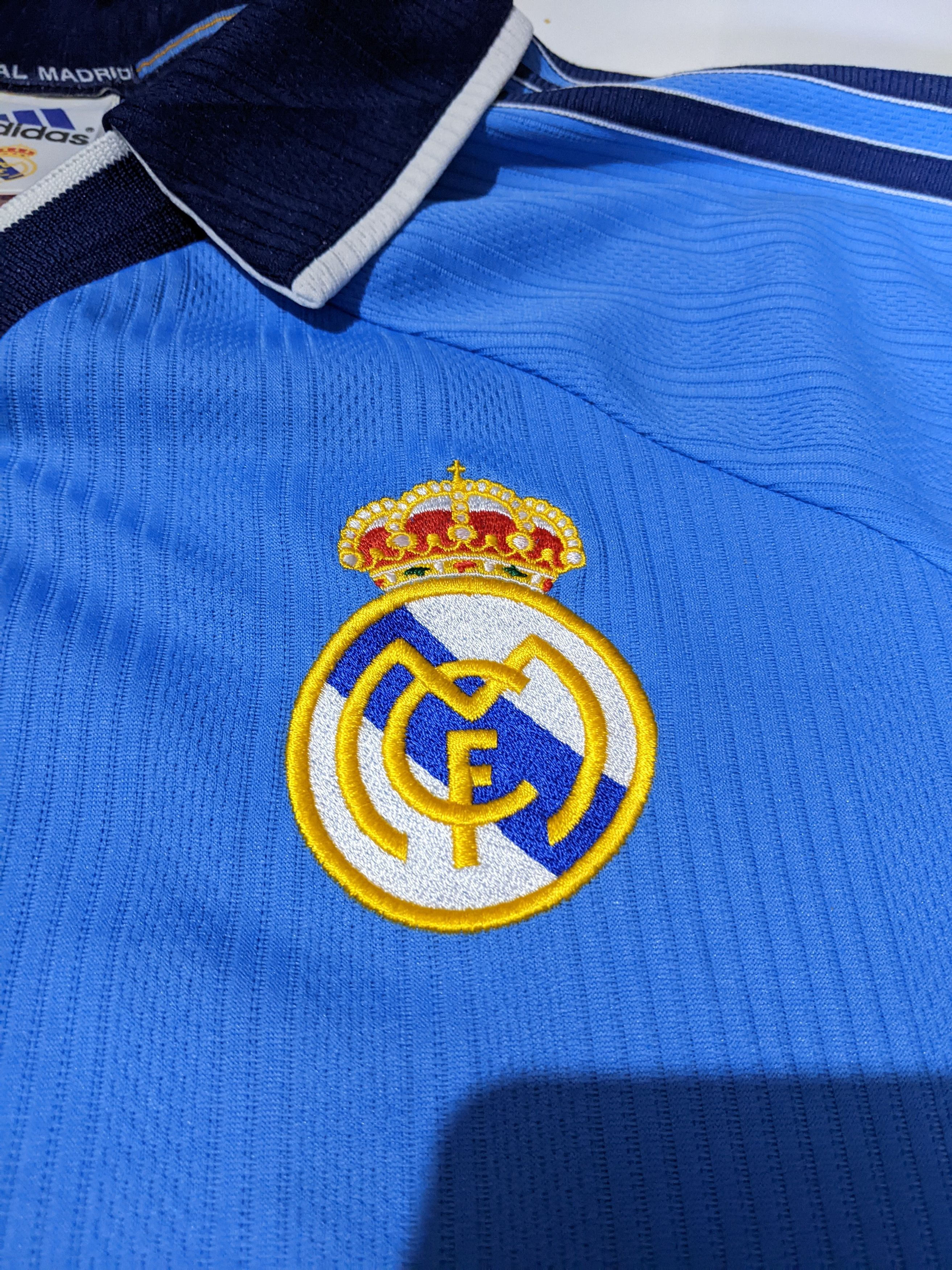 Adidas Real Madrid third 1999-00 Carlos Jersey football shirt Size US L / EU 52-54 / 3 - 5 Thumbnail