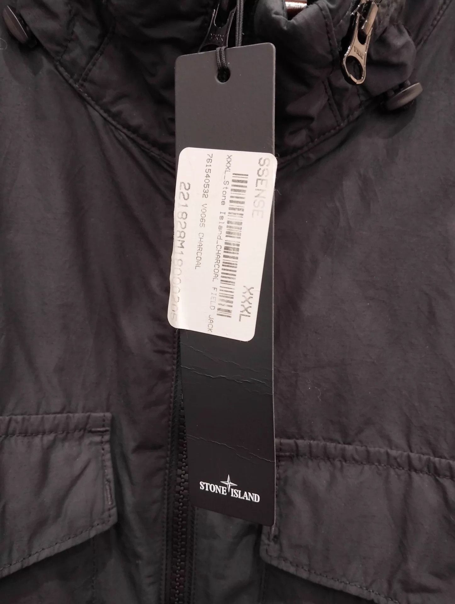 Stone Island STONE ISLAND Solid Color Logo Patch Zip LS Jacket 3XL Size 3XL / US 20-22 - 8 Thumbnail