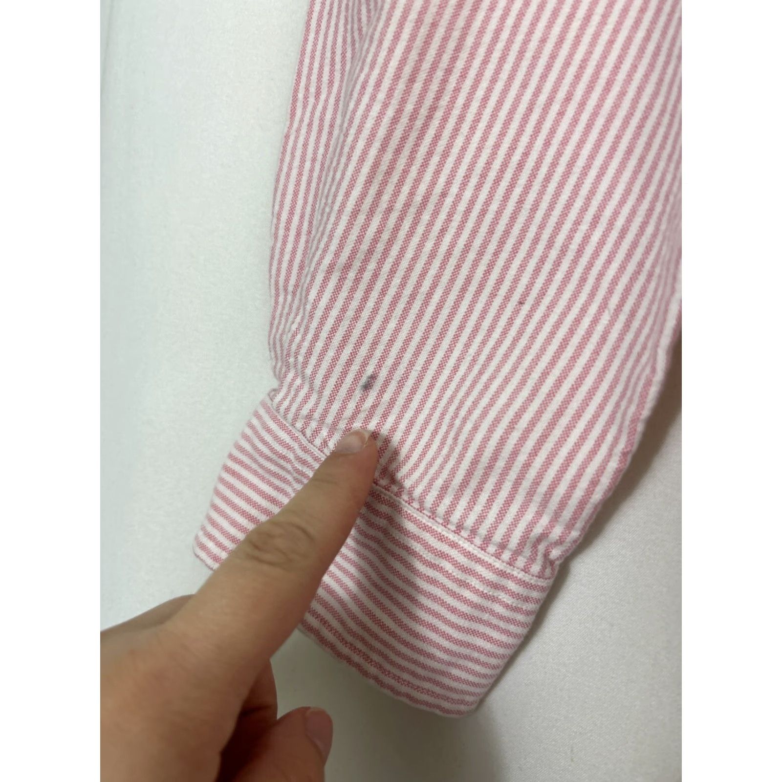 Ralph Lauren Ralph Lauren Mens Custom Fit Long Sleeve Button-Down Pink Striped Shirt M Multicolor Womens? Size US M / EU 48-50 / 2 - 3 Thumbnail
