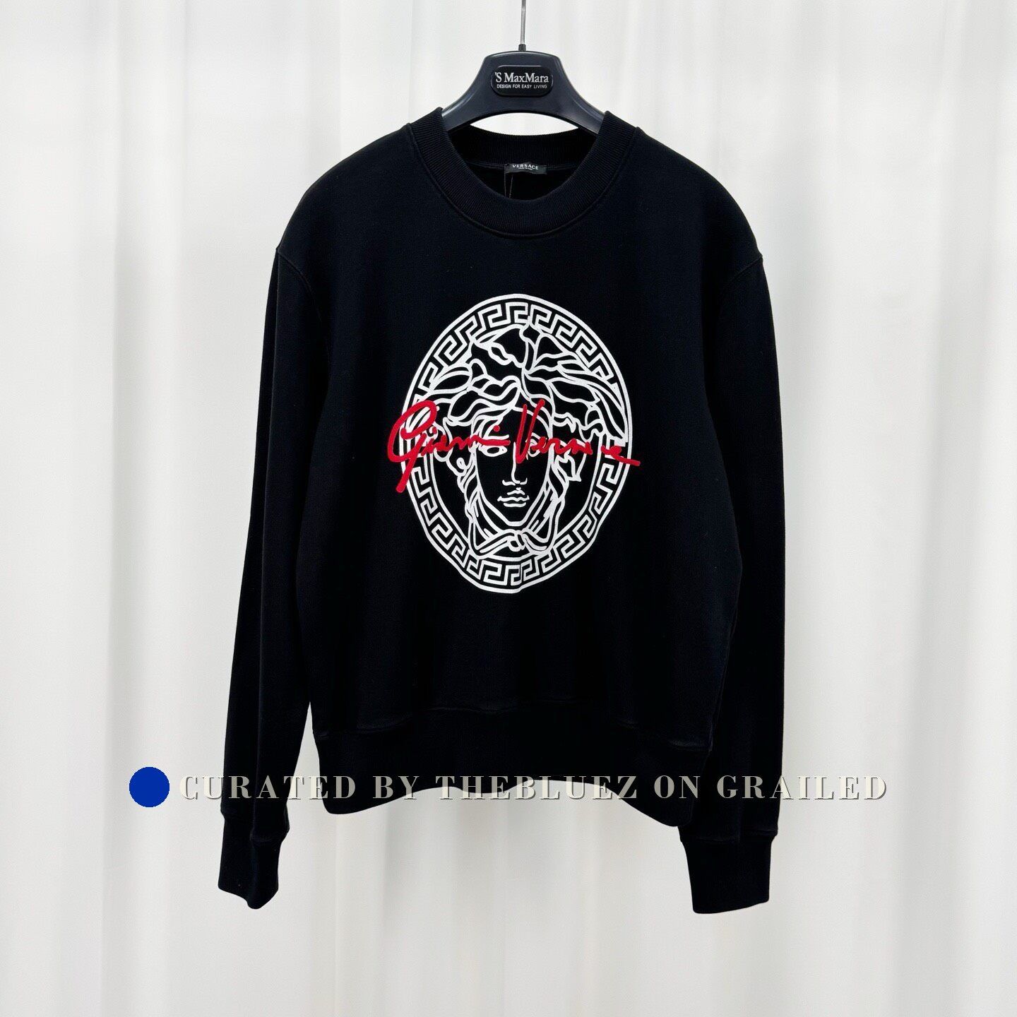 Versace Versace Embroidered Medusa Letter Sweatshirt Size US XXS / EU 40 - 1 Thumbnail