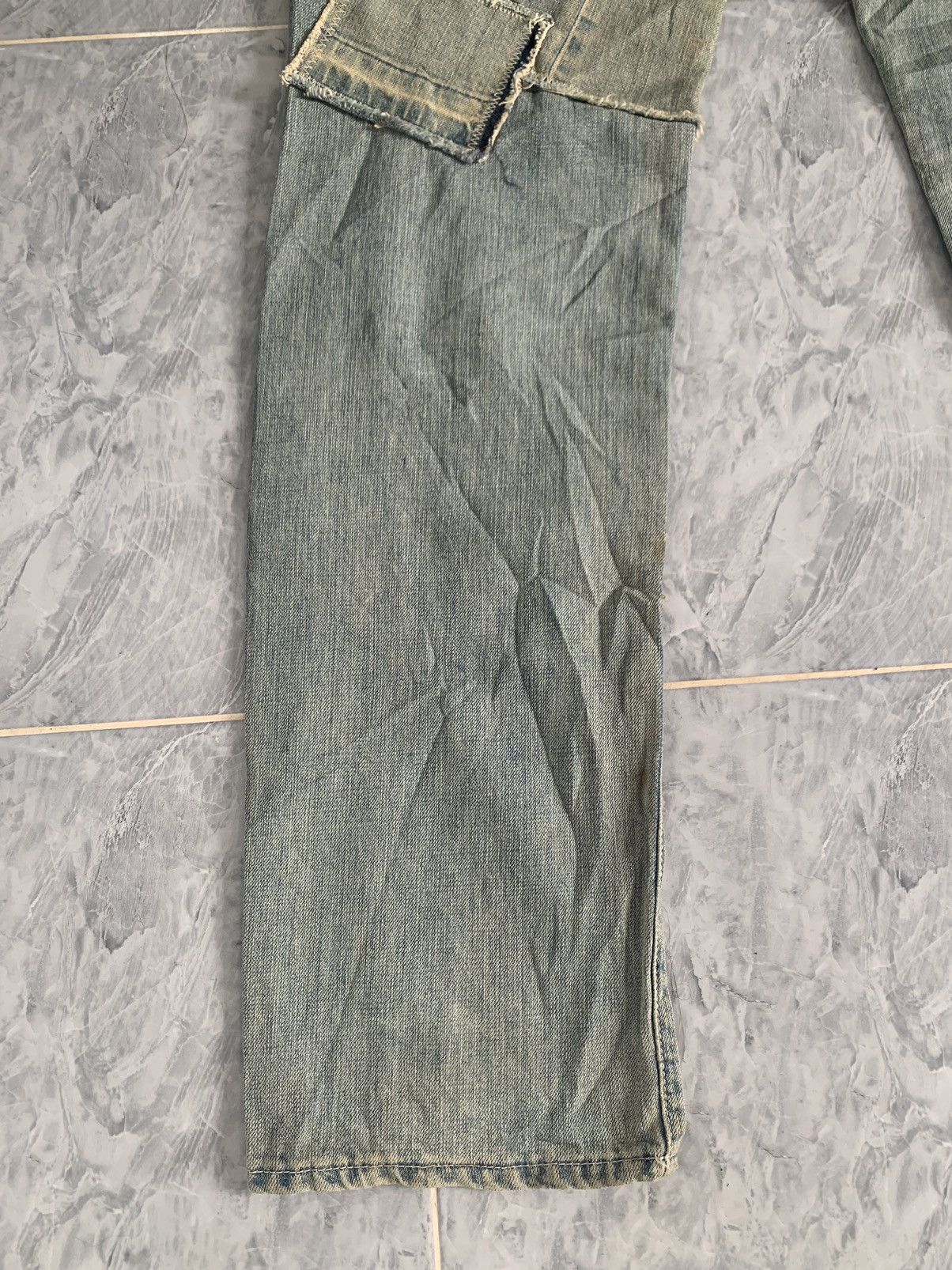Japanese Brand Rageblue Patches Denim Pants Size US 33 - 8 Thumbnail