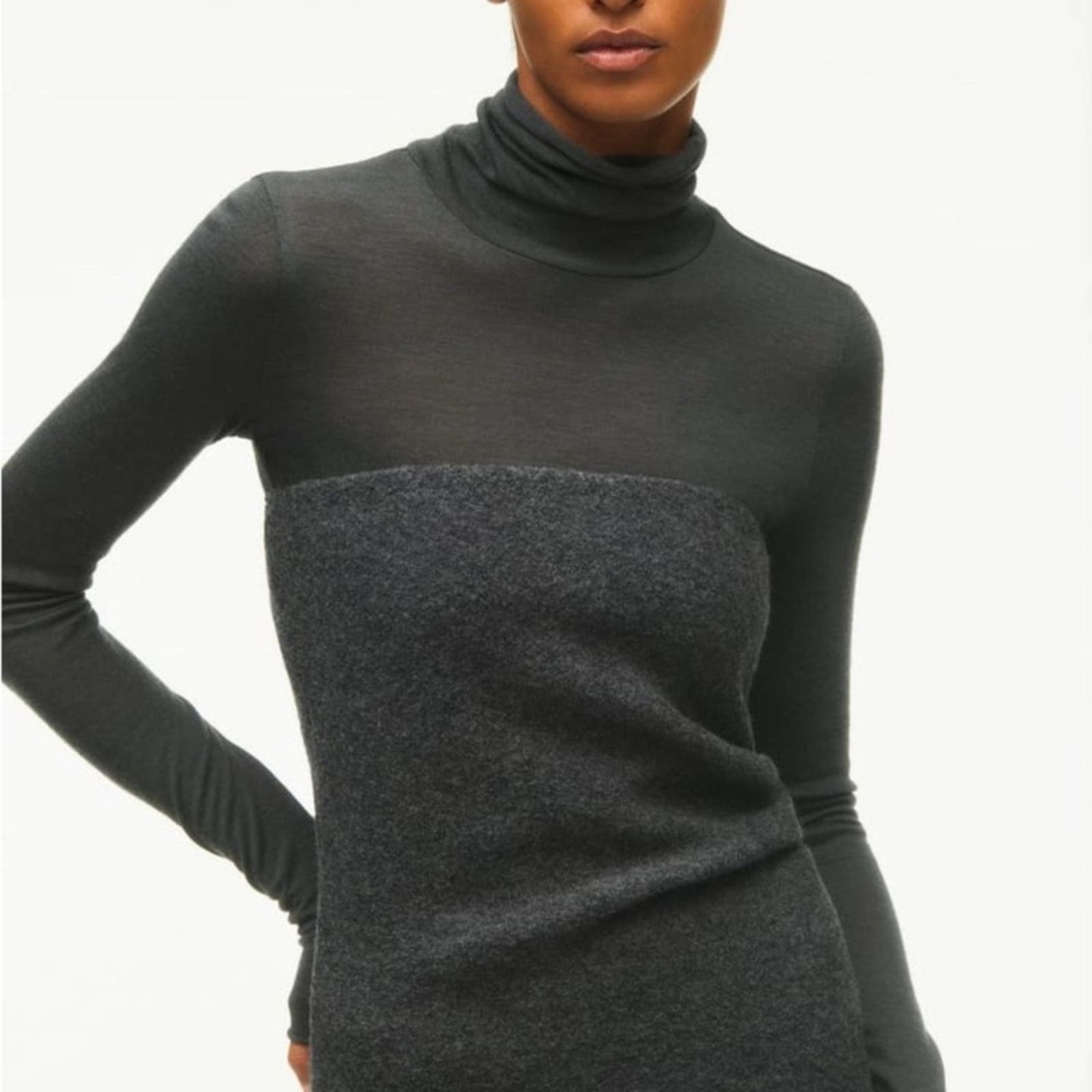 Zara ZARA WOOL DRESS LIMITED EDITION GRAY Size M / US 6-8 / IT 42-44 - 8 Thumbnail