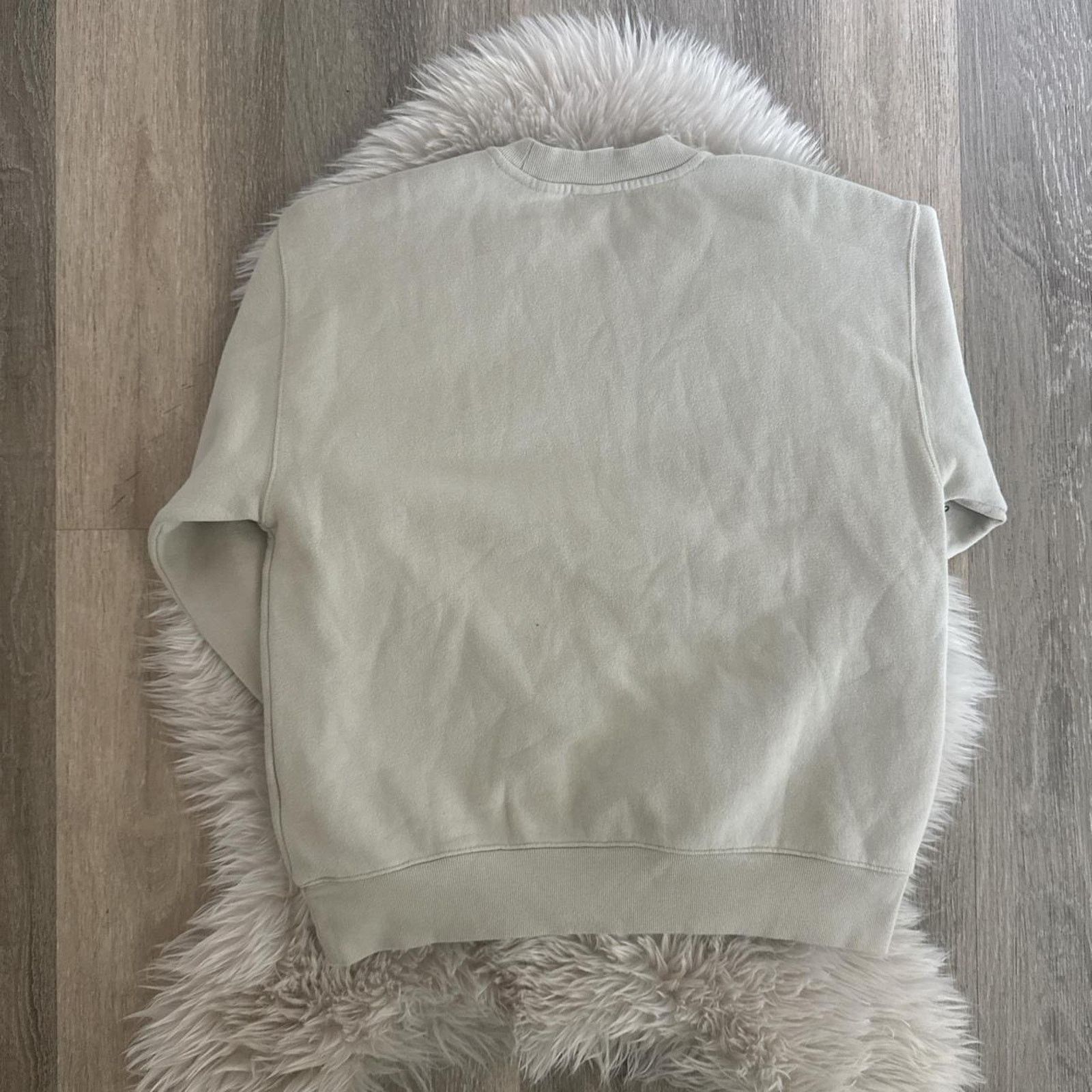 Aritzia NWOT ARITZIA TNA Cozy Fleece Pullover - Beige M Size M / US 6-8 / IT 42-44 - 3 Thumbnail