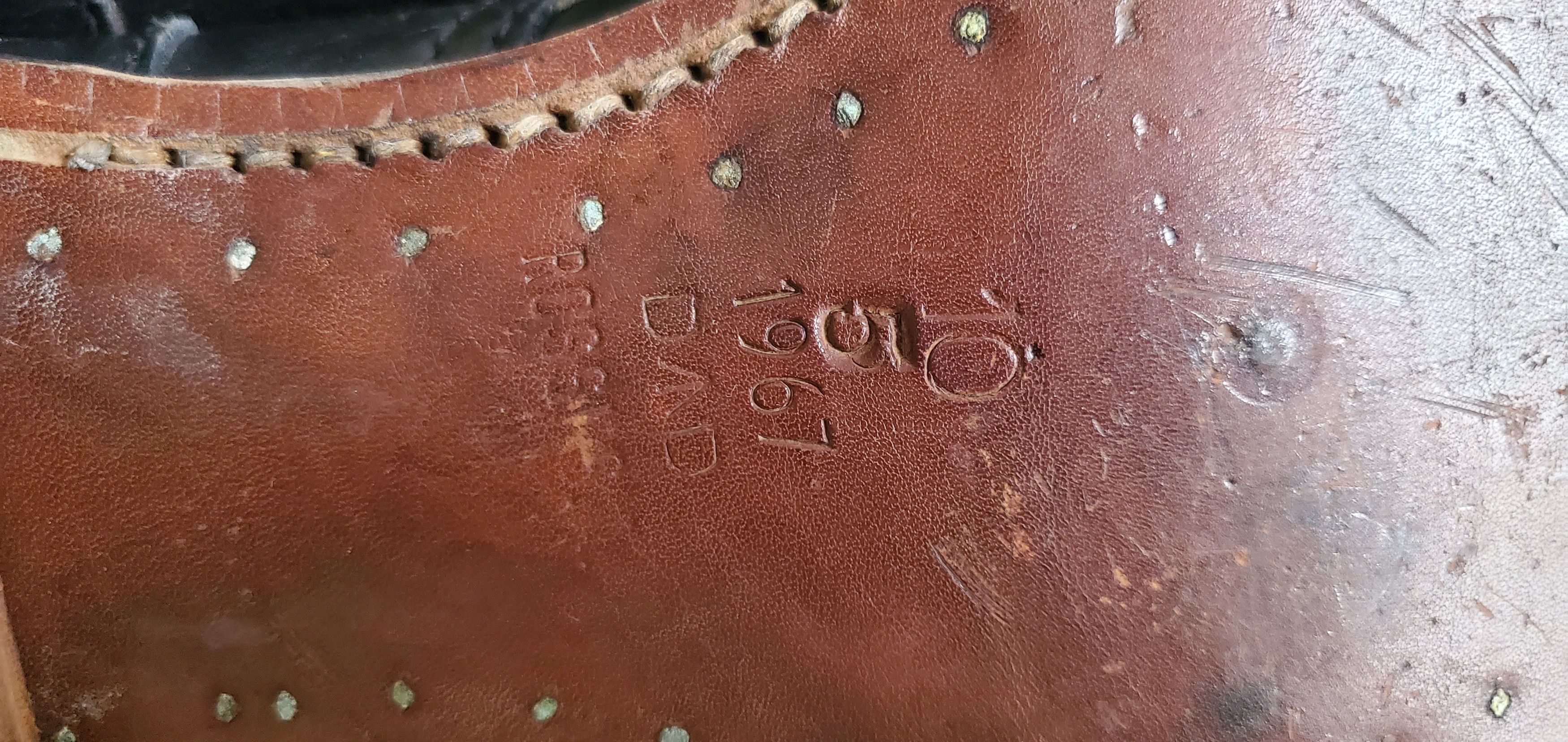 Other Vintage Military 60s Hobnail Leather Boots Size US 10 / EU 43 - 6 Thumbnail