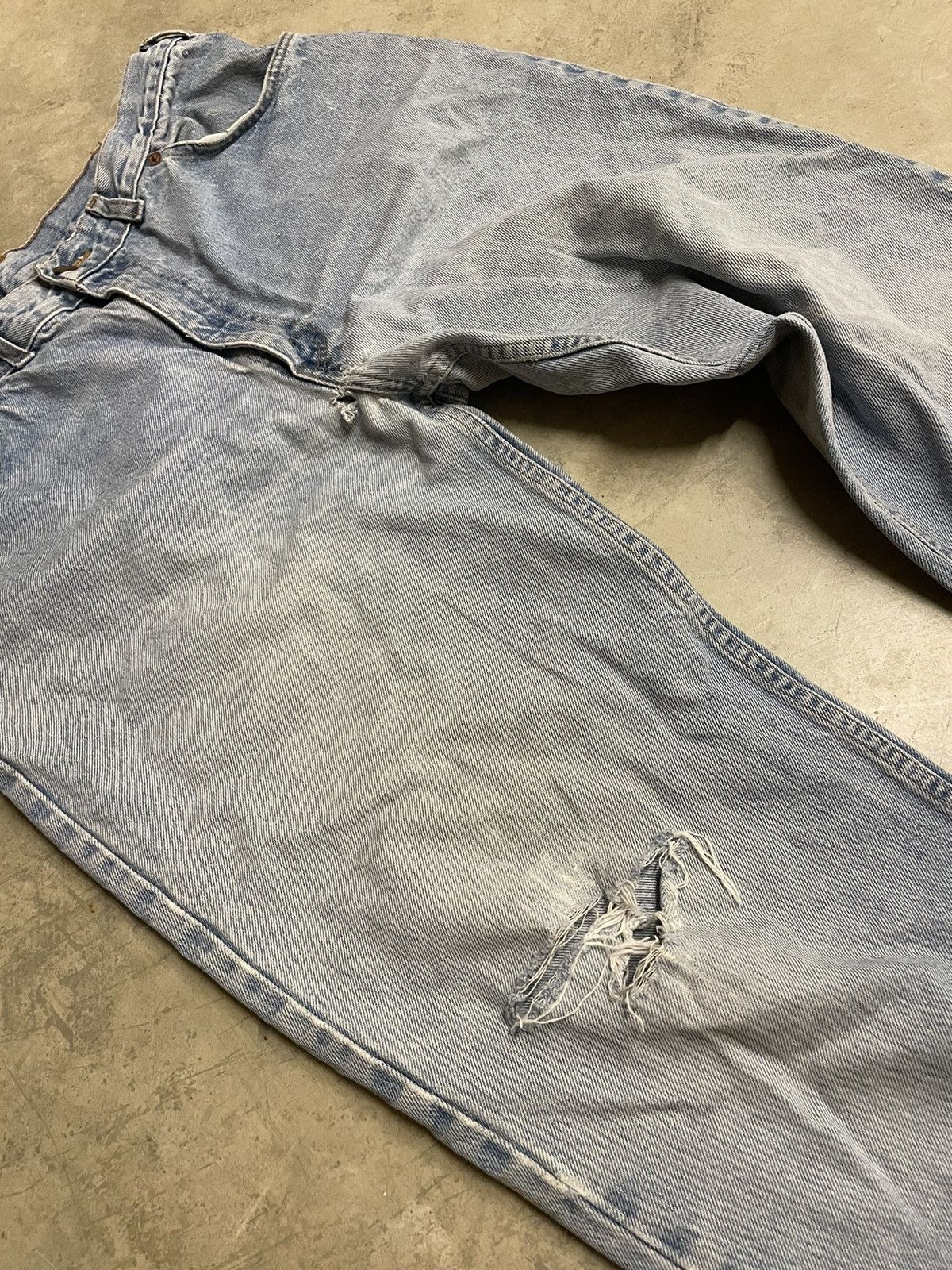 Levi's Vintage Levis Orange Tab Denim Jeans Size US 35 - 7 Thumbnail