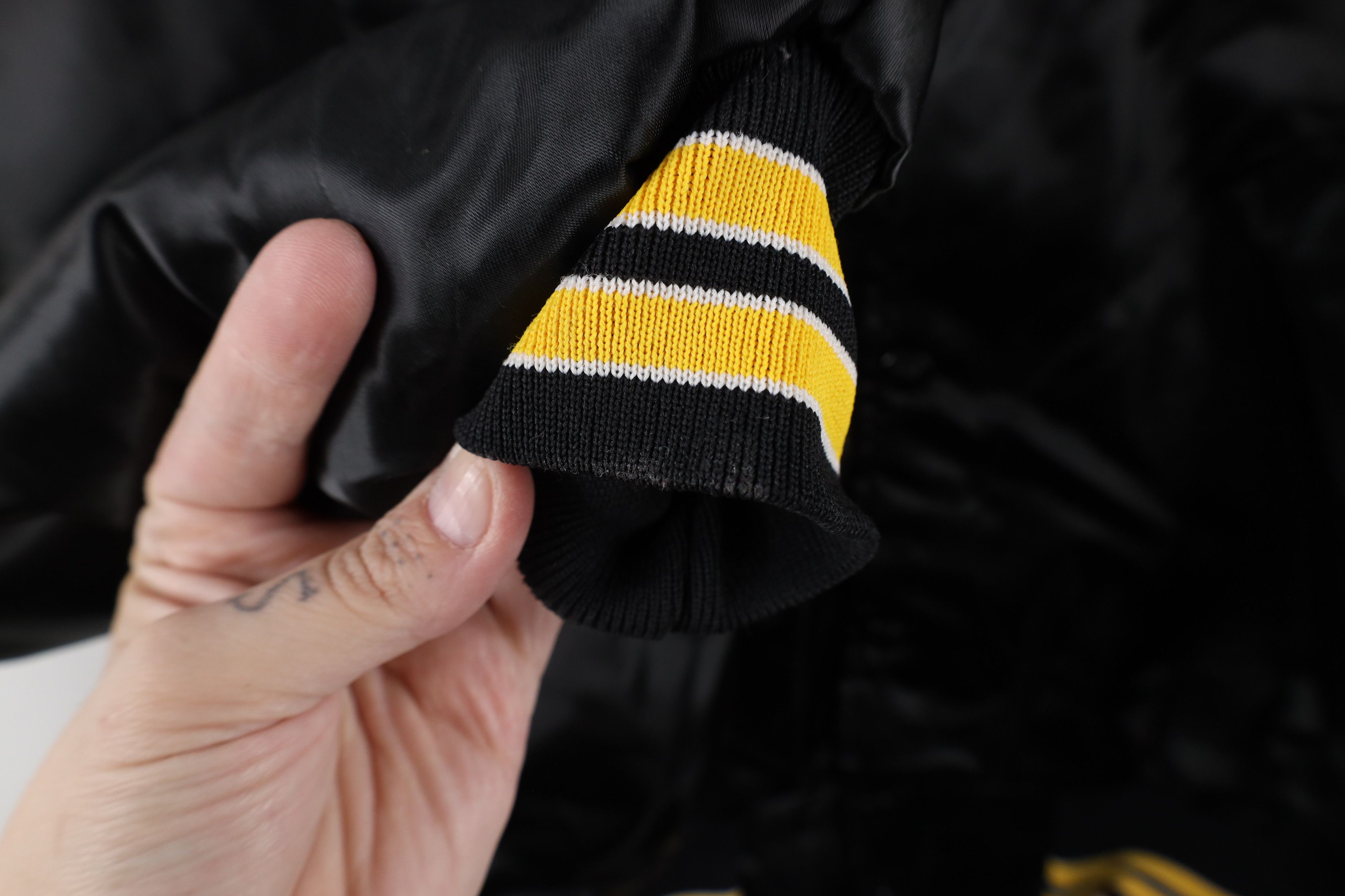 Vintage Vintage 80s Streetwear Stanley Tools Satin Bomber Jacket USA Size US XL / EU 56 / 4 - 8 Thumbnail
