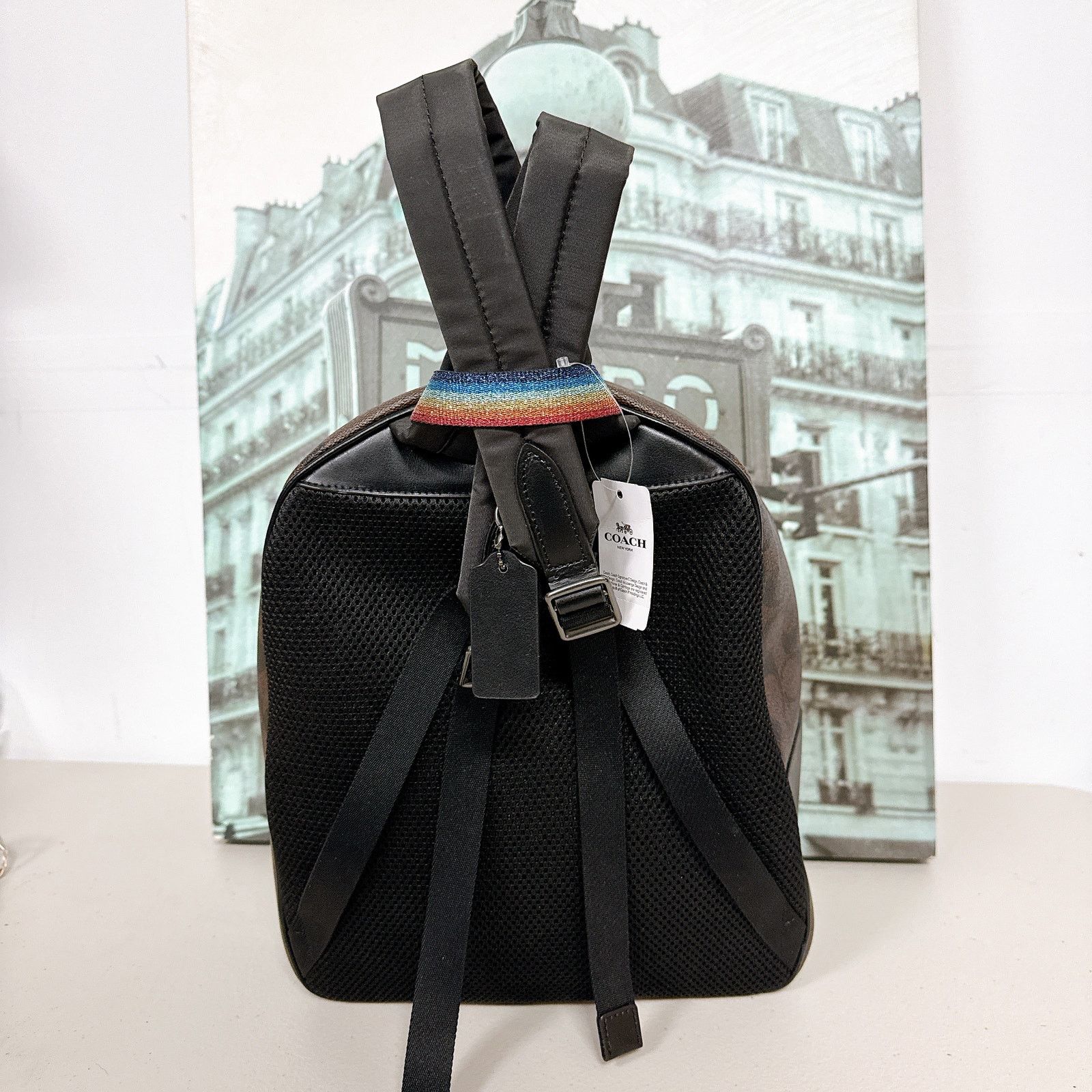 Coach Coach F78252 Medium Charlie Backpack in Signature Canvas Size ONE SIZE - 4 Thumbnail