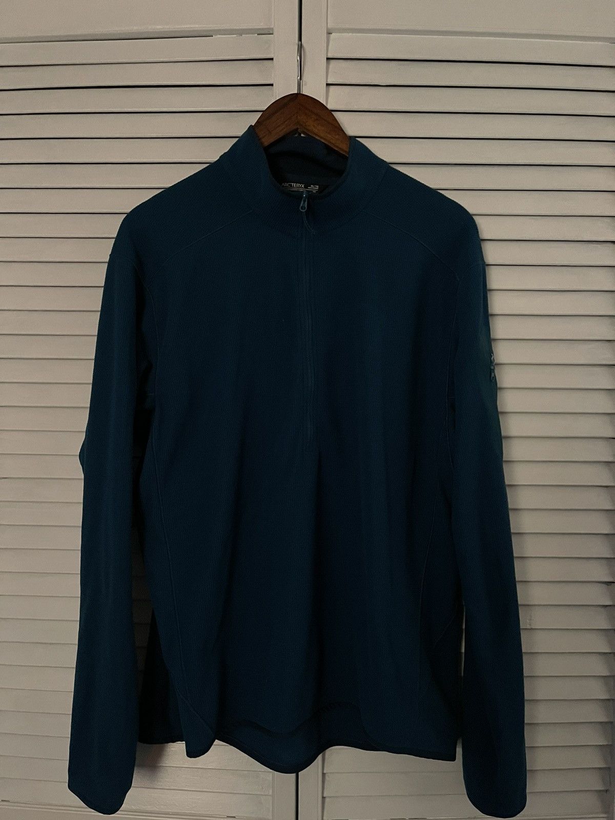 image of Arcteryx Arc’Teryx Fleece Neck Zip-Up in Blue, Men's (Size XL)