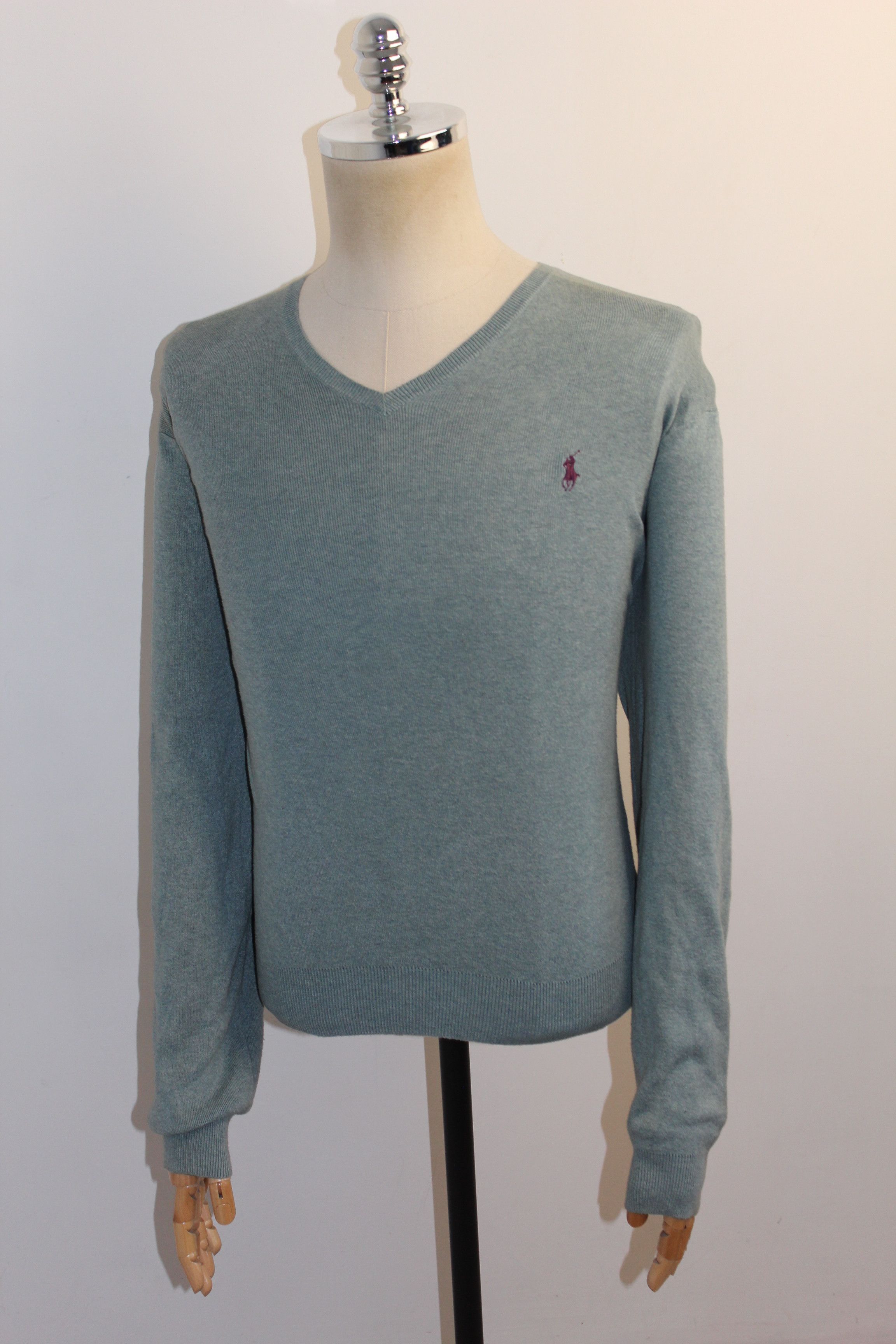 Polo Ralph Lauren Men's RALPH LAUREN V Neck Jumper Size M Size US M / EU 48-50 / 2 - 3 Thumbnail