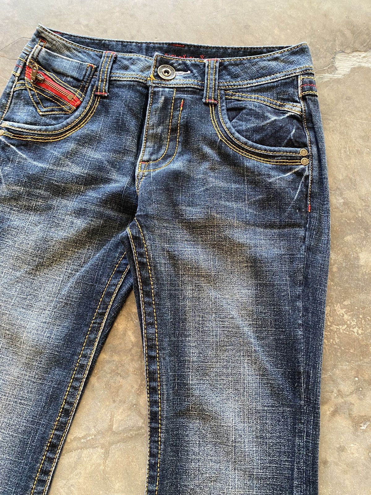 Hysteric Glamour × If Six Was Nine × Le Grande Bleu (L.G.B.) Flare Japanese Chow Flare Denim Size US 28 / EU 44 - 14 Thumbnail