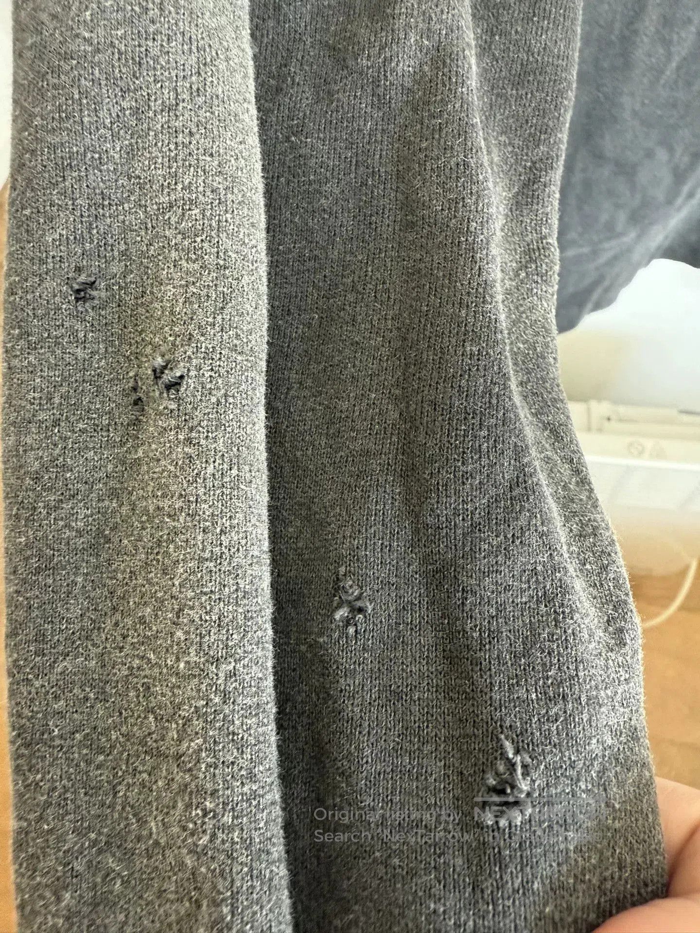 Visvim Visvim Distressed Gray Crewneck Sweatshirt. Size US M / EU 48-50 / 2 - 3 Thumbnail