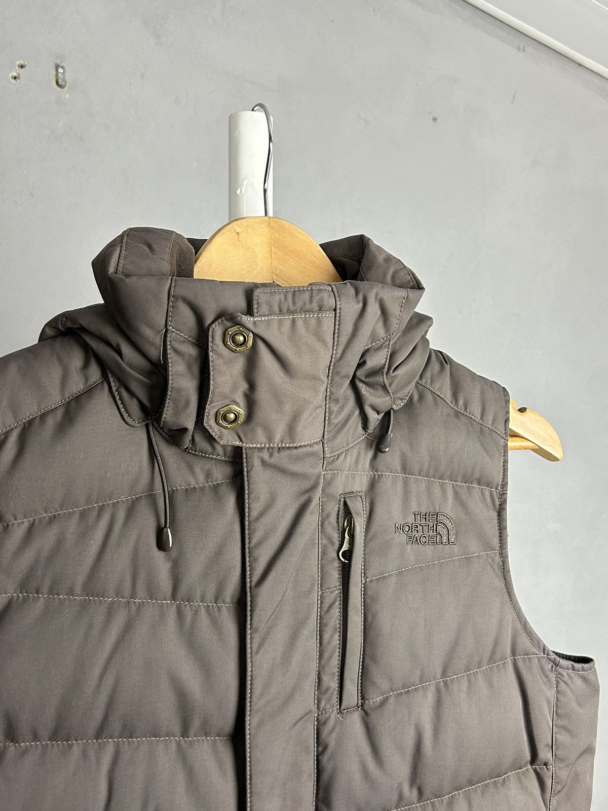 The North Face The North Face Hooded Down Puffer Vest Women Brown Size S Size S / US 4 / IT 40 - 5 Thumbnail